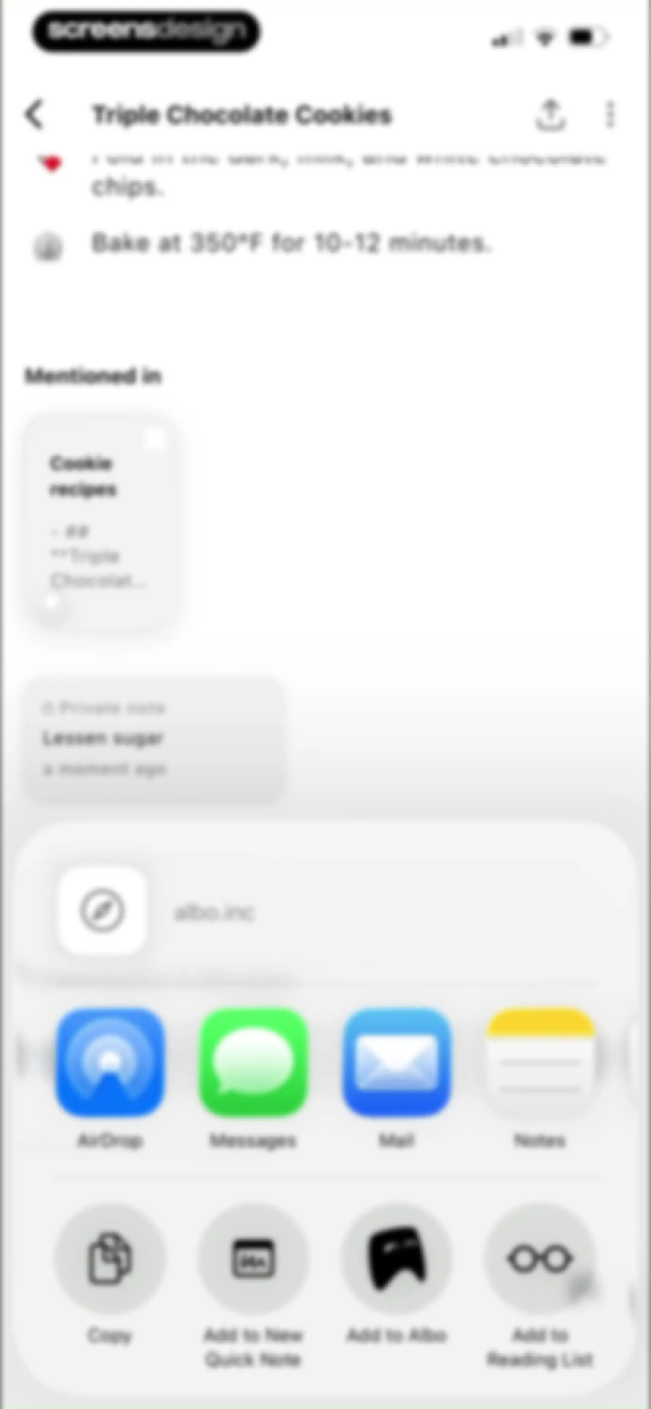 Albo: Save & Organize screen 90