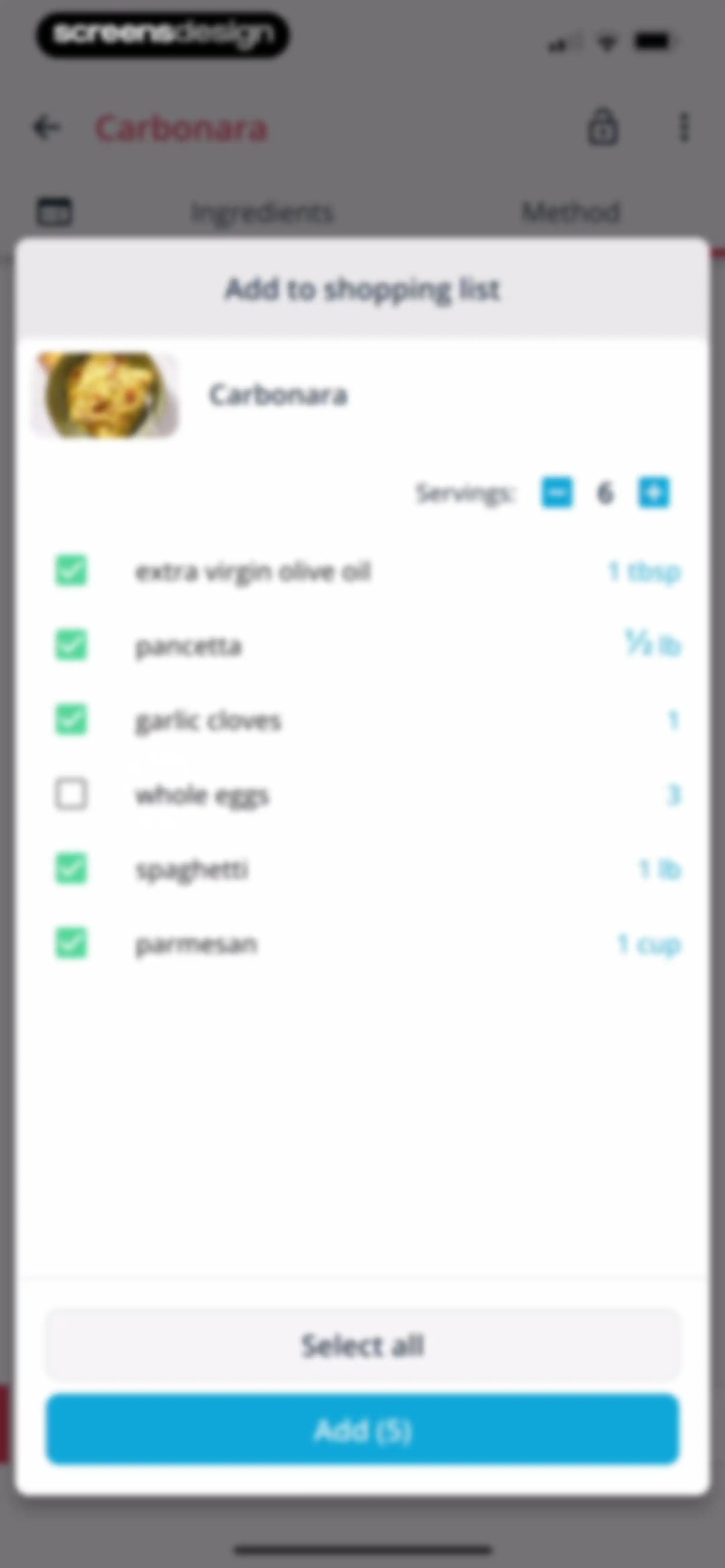 Stashcook: Recipe Keeper screen 69