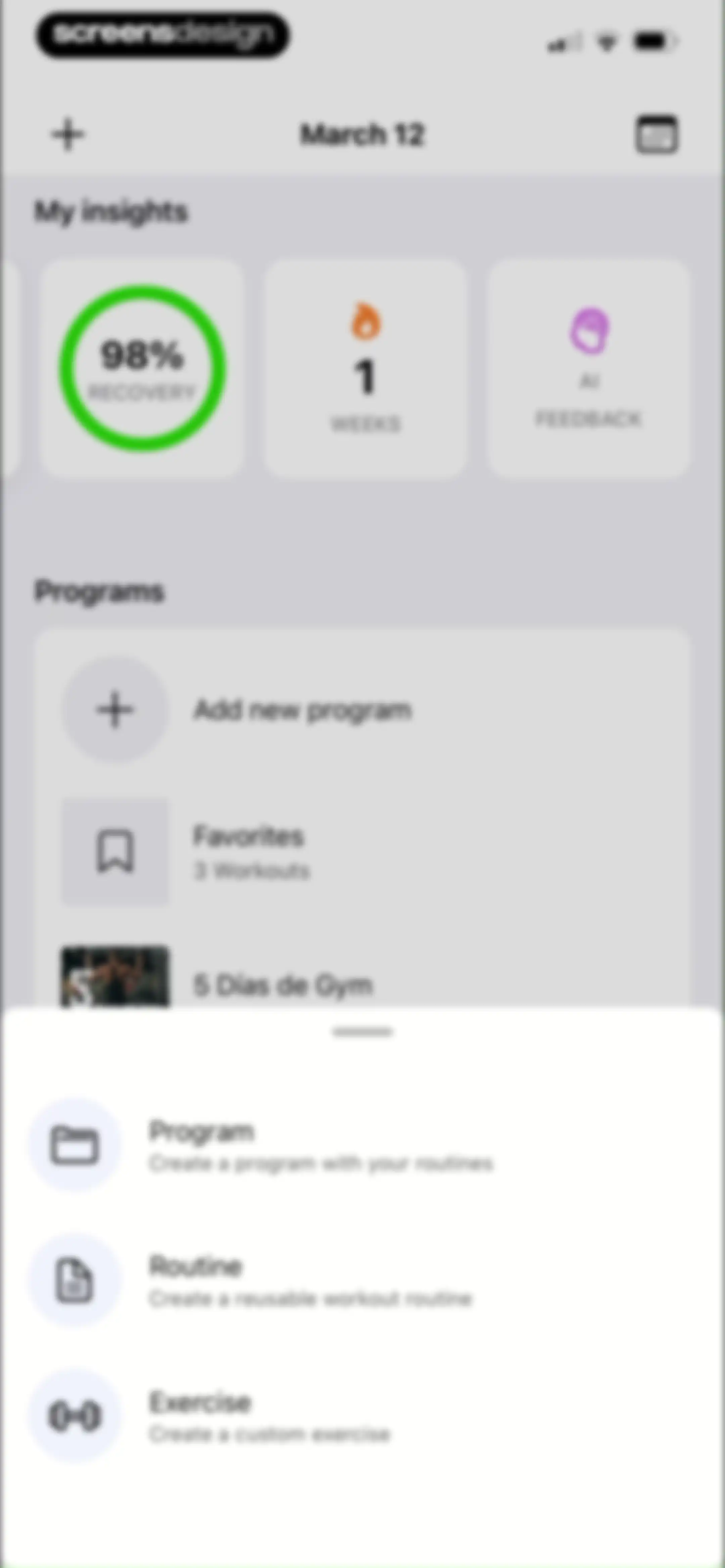 Lyfta: Gym Workout Tracker Log screen 191