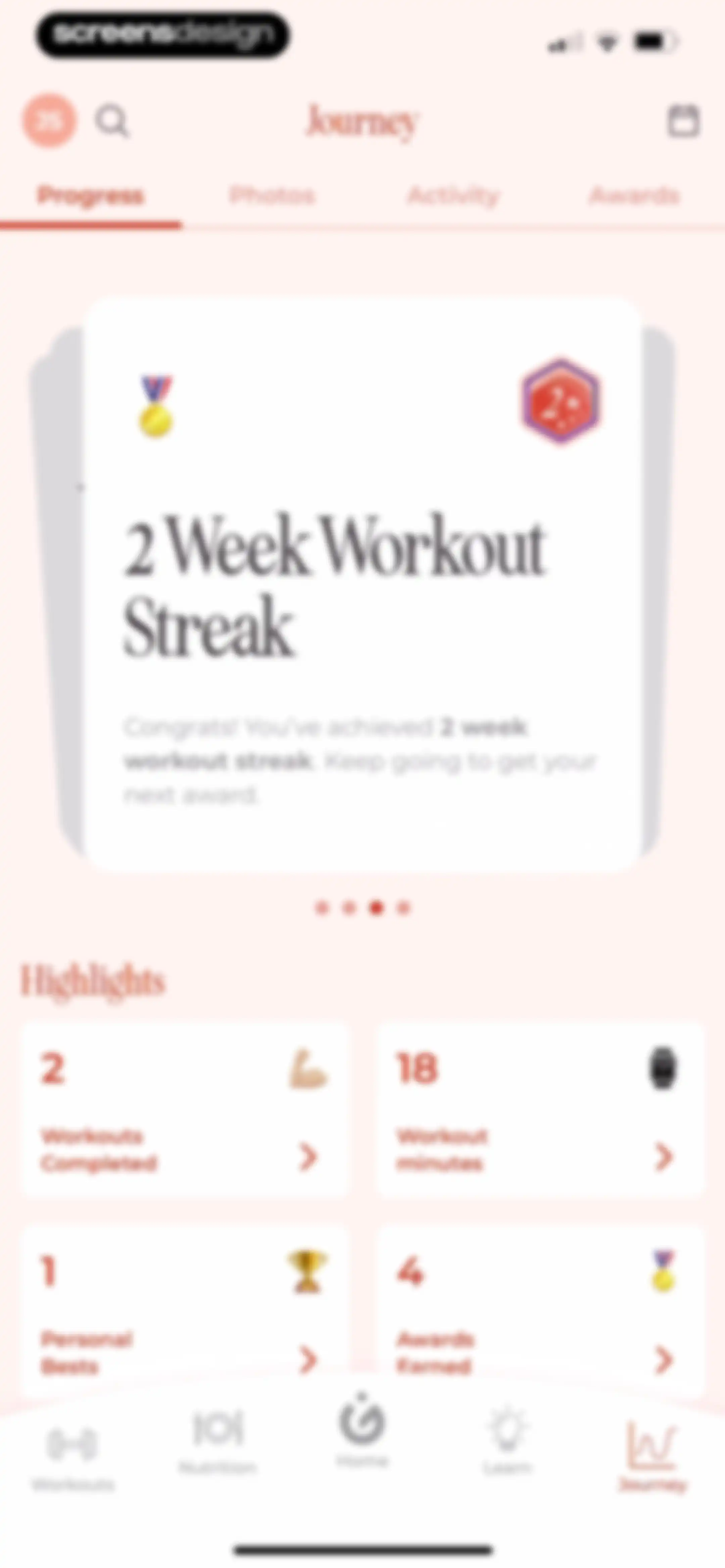 WeGLOW: Home Workout for Women screen 168