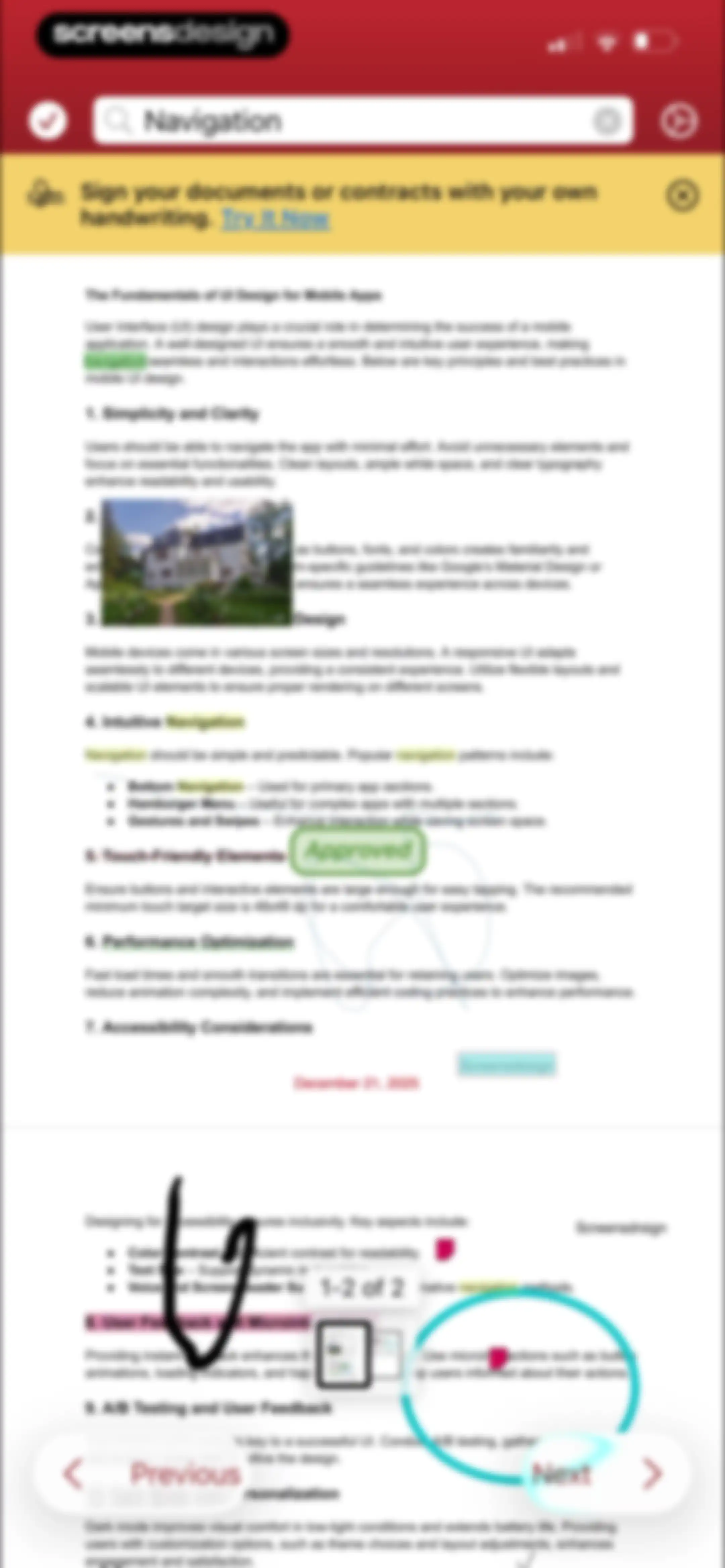 MobiPDF・PDF Text Editor・Reader screen 67