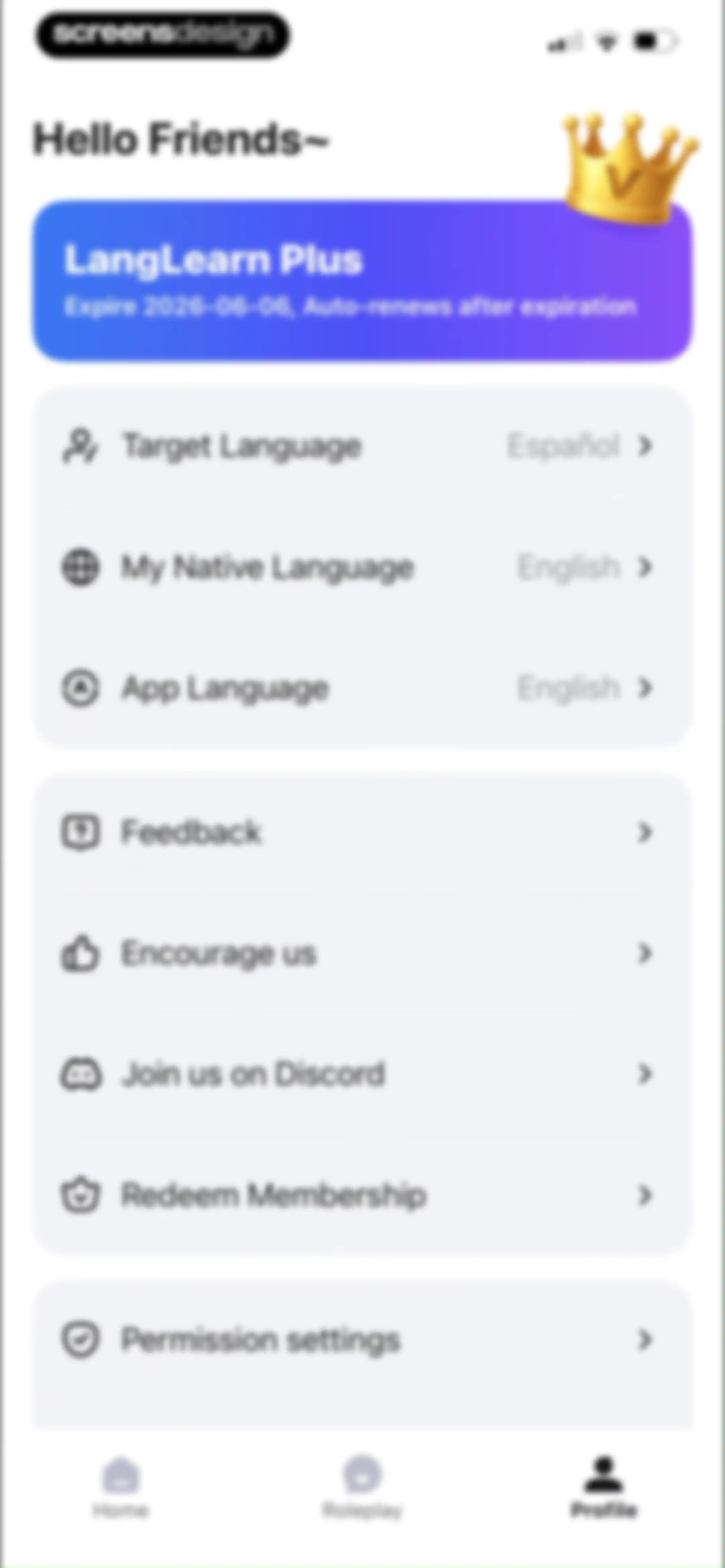 LangLearn: AI English Tutor screen 82