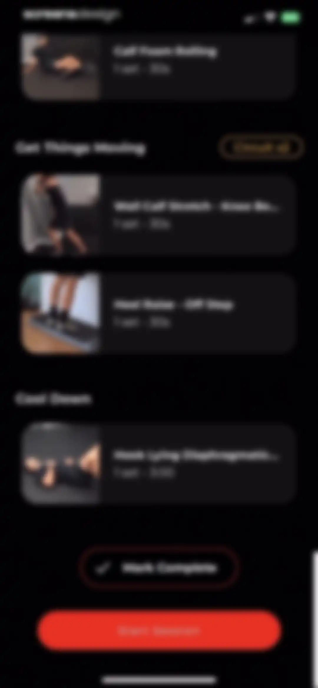 Prehab: Physical Therapy, Pain screen 39