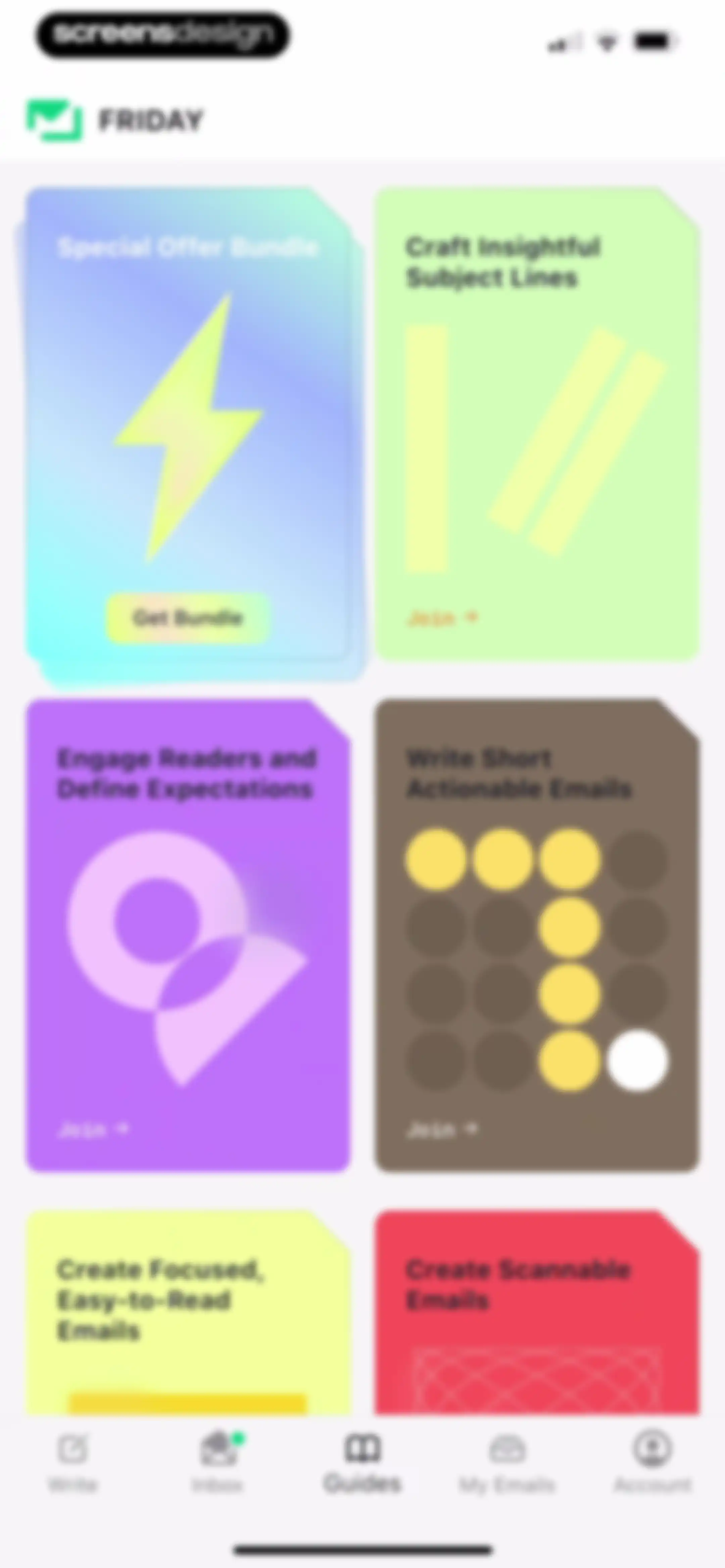 Friday AI Email Writer screen 65