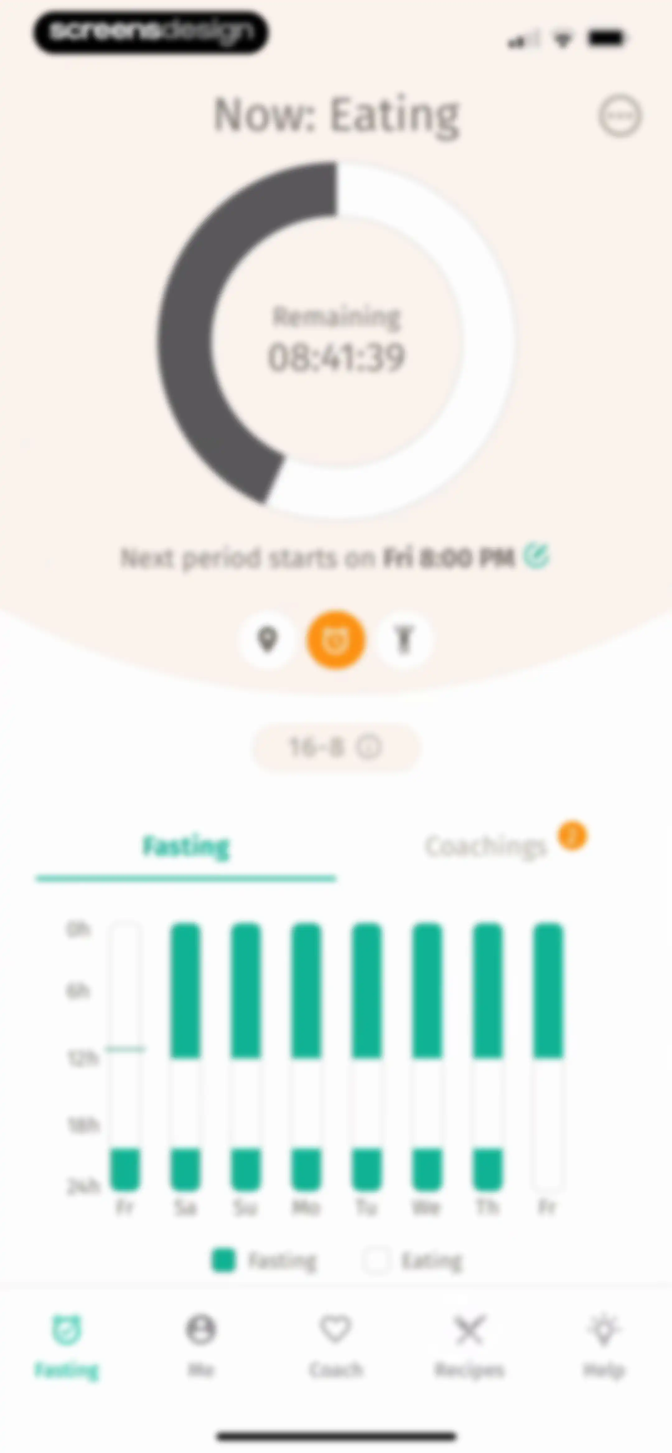 BodyFast: Intermittent Fasting screen 72