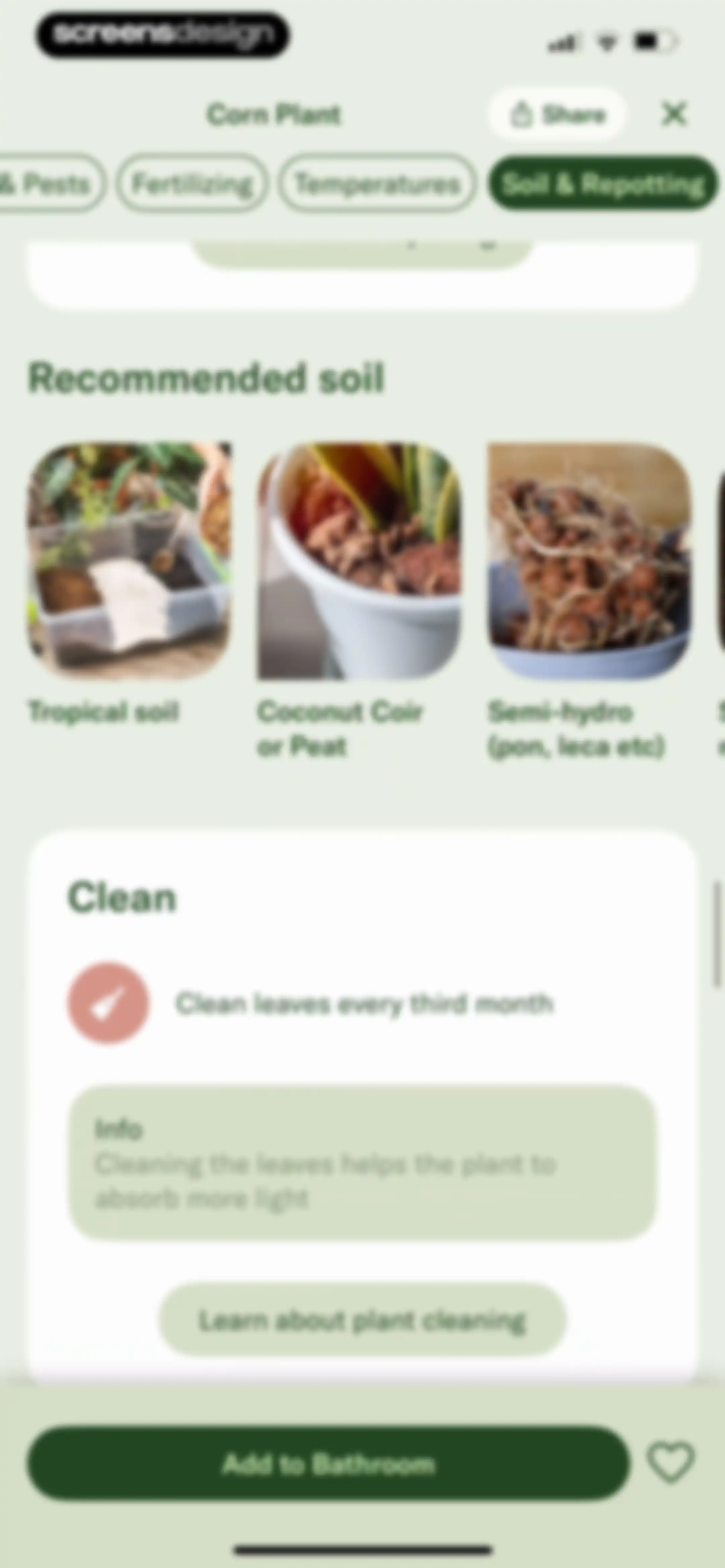 Planta: Plant & Garden Care screen 149