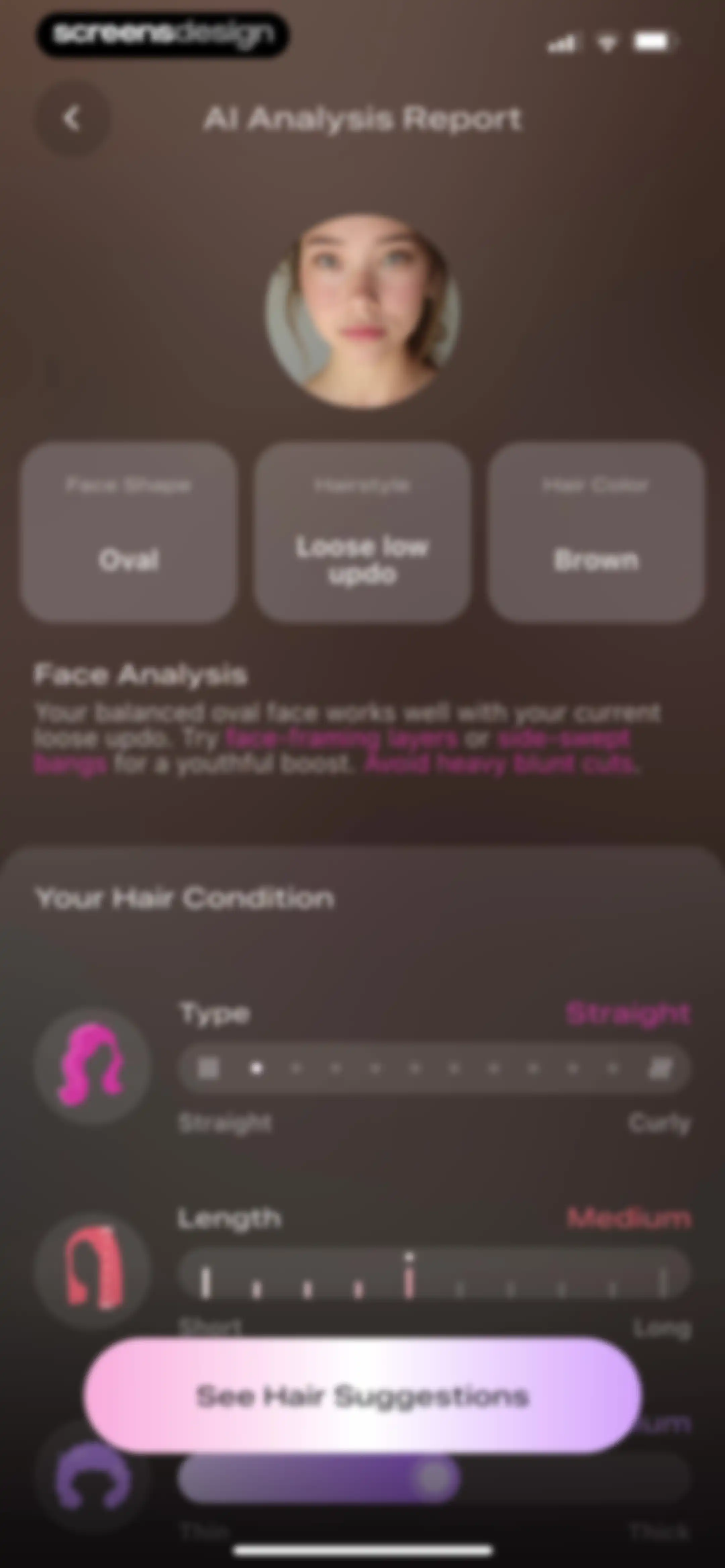 Beautify - Hairstyle Try On screen 50