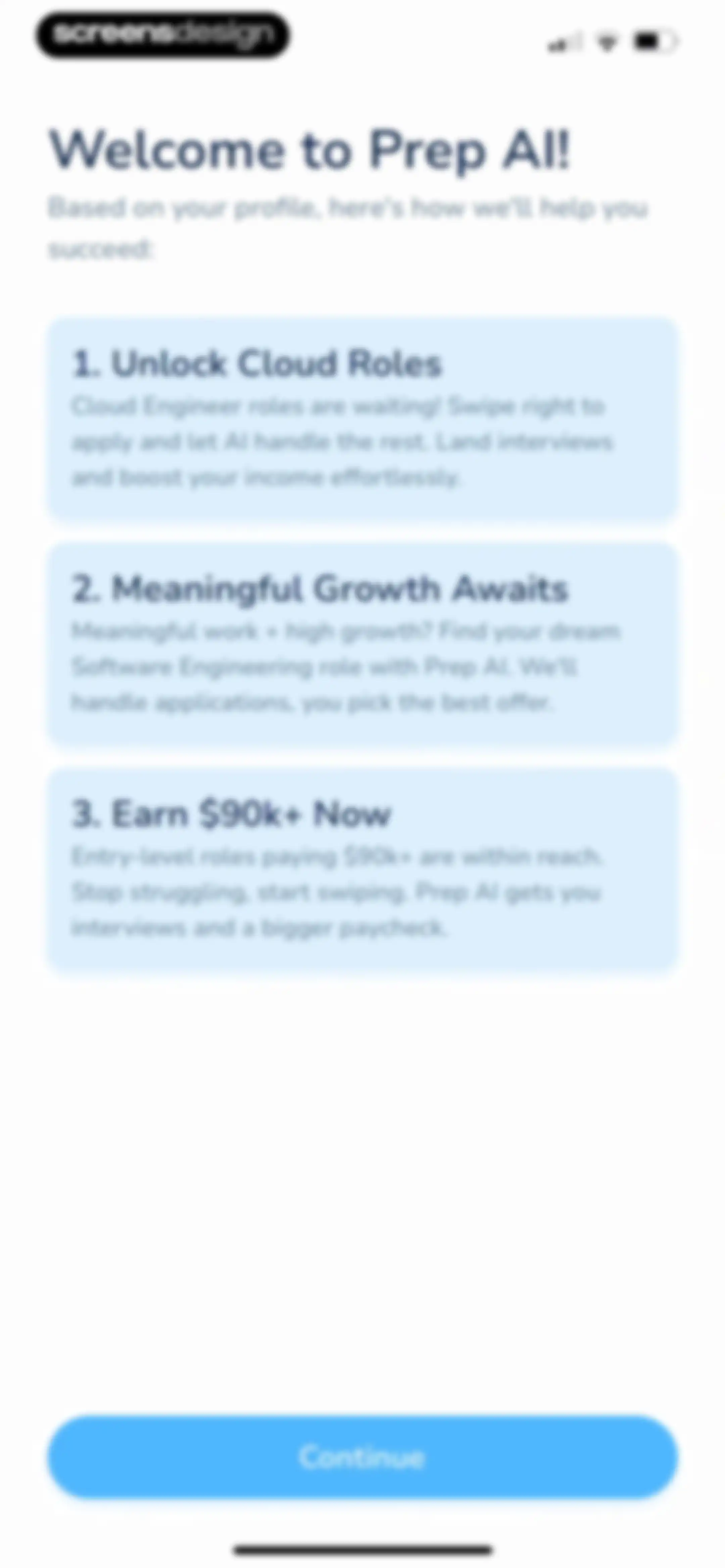 Sprout - AI Job Search screen 34