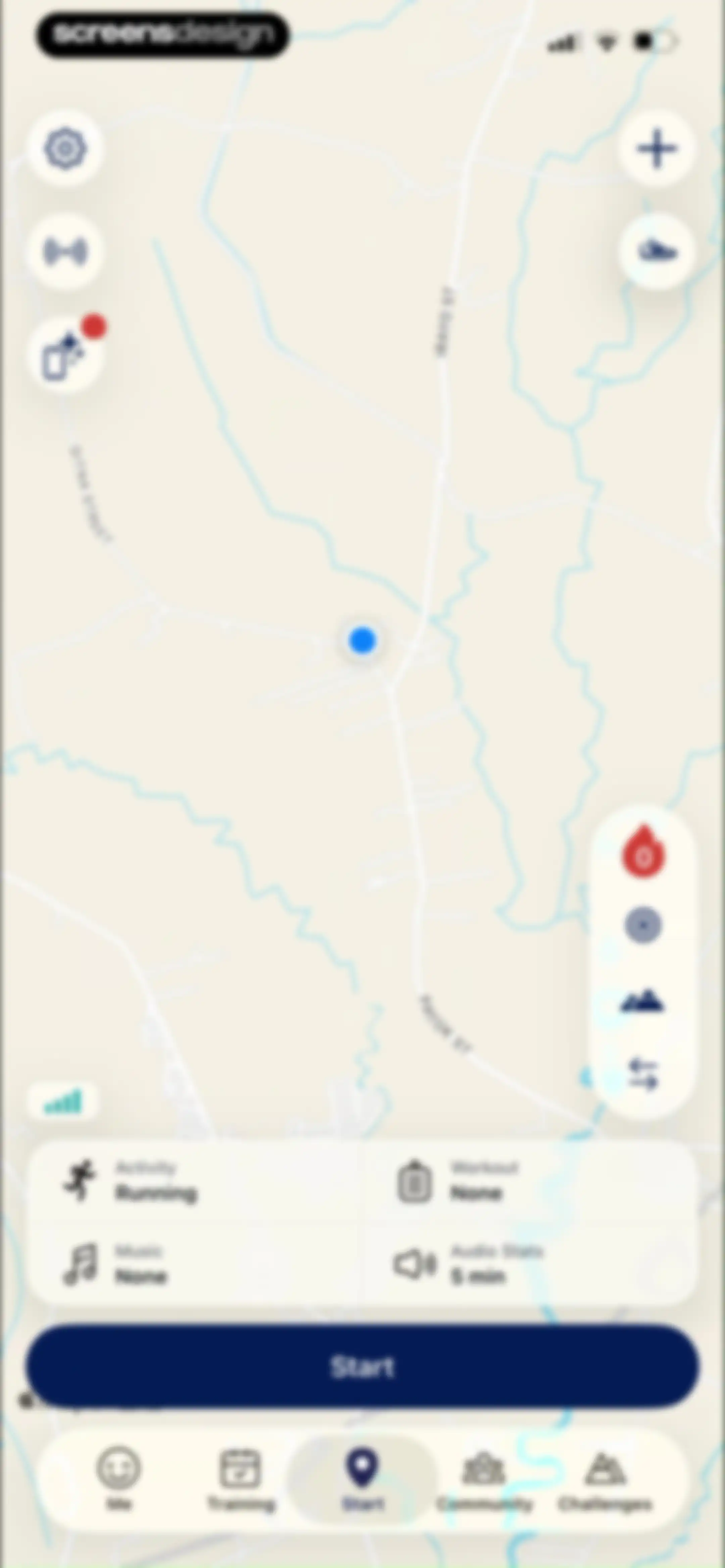 ASICS Runkeeper—Run Tracker screen 33