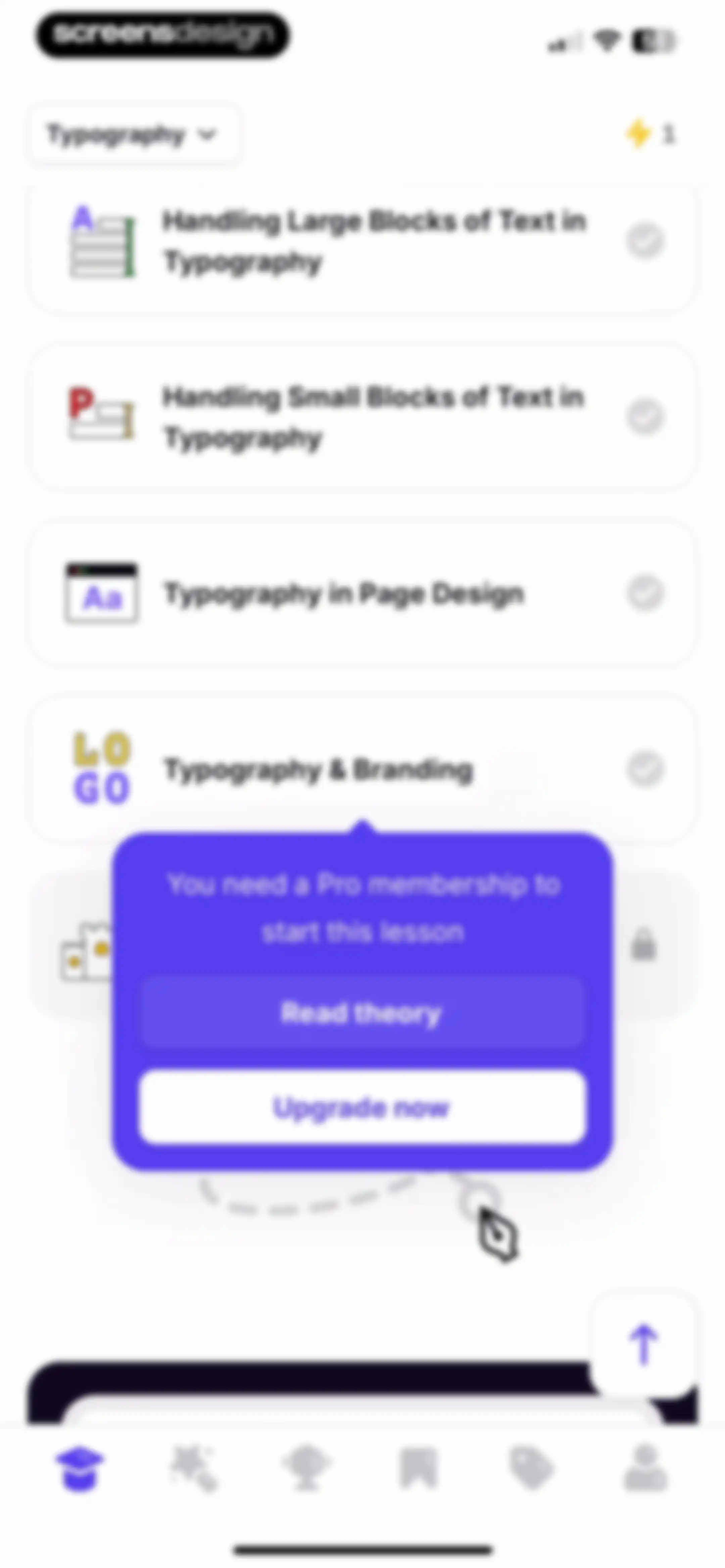 Uxcel: Learn UX & UI Design screen 61