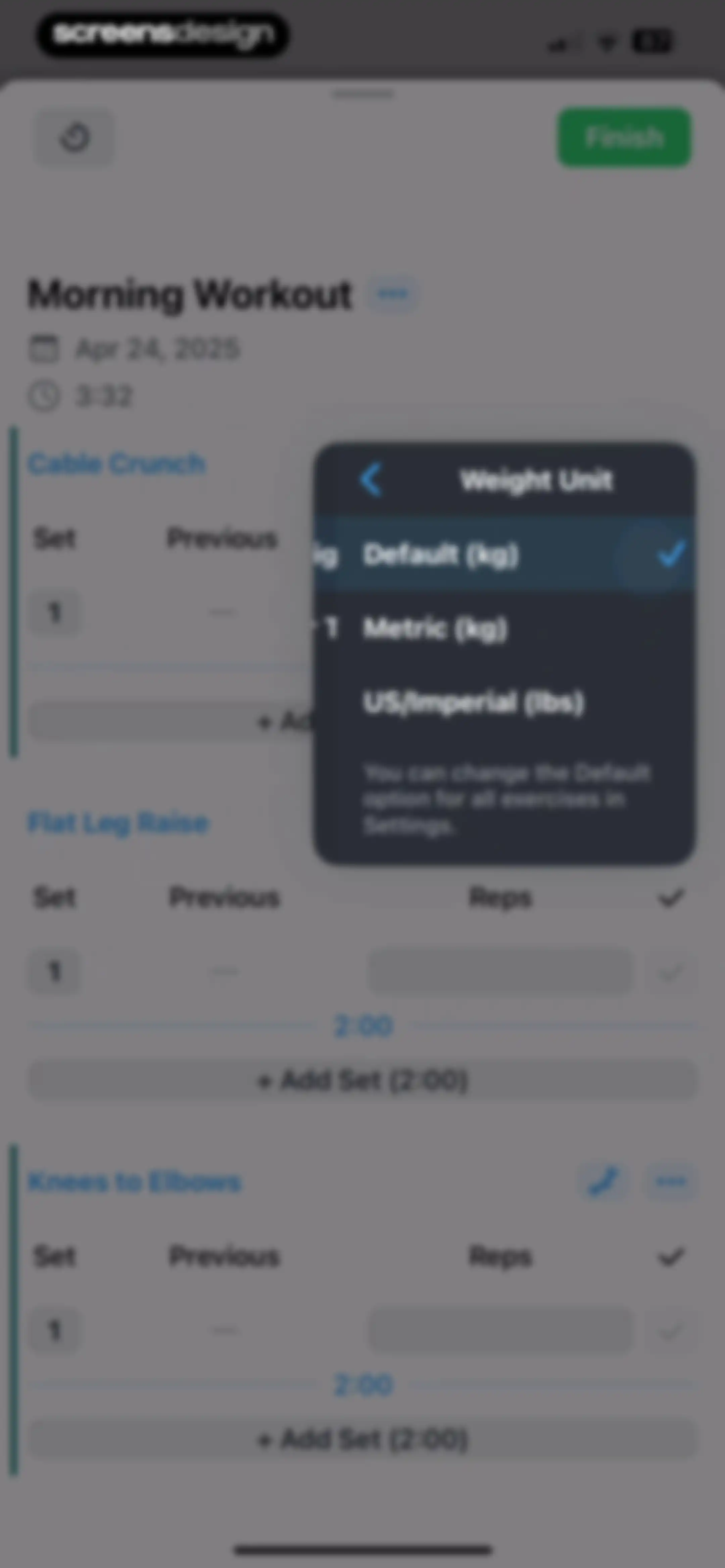Strong Workout Tracker Gym Log screen 43