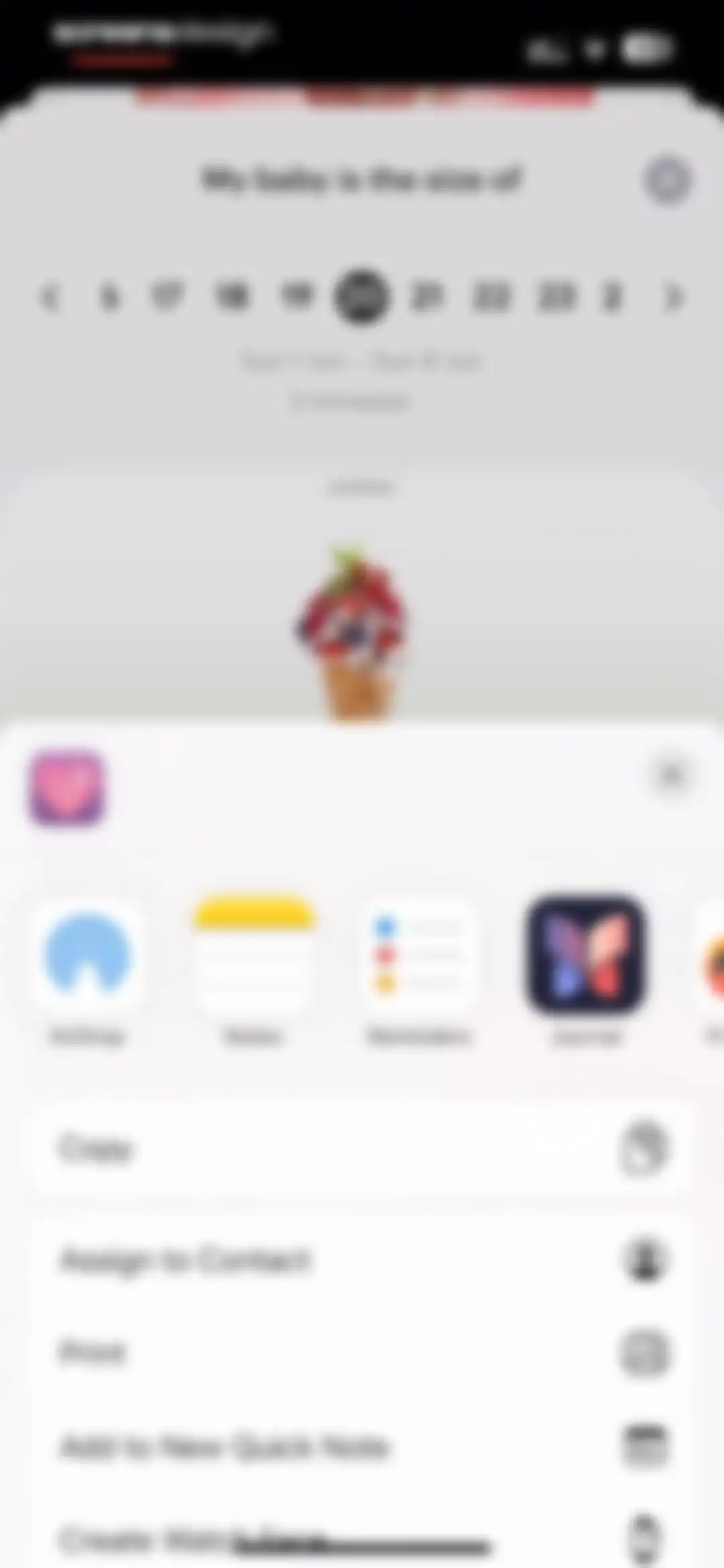 amma: Pregnancy & Baby Tracker screen 77