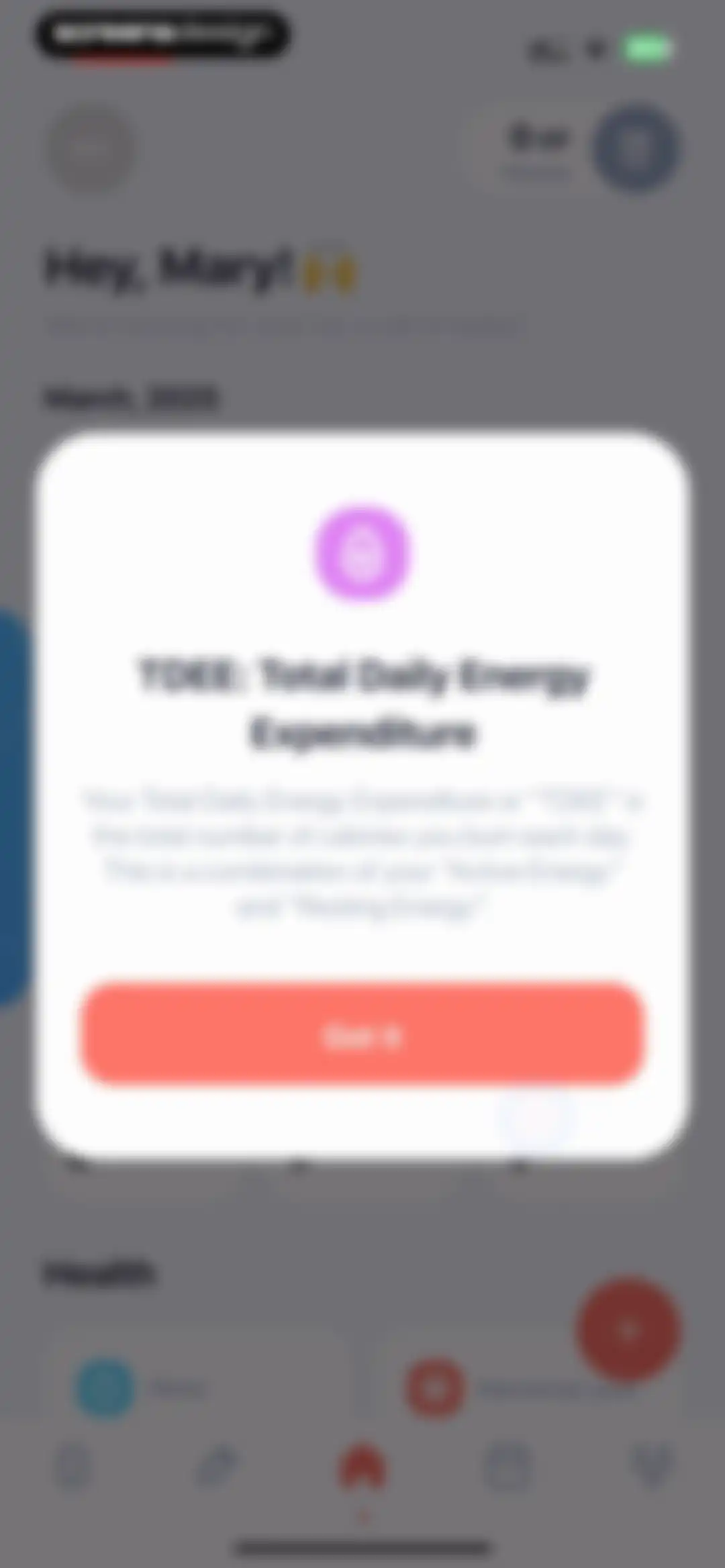 Reset: Holistic Fitness App screen 93