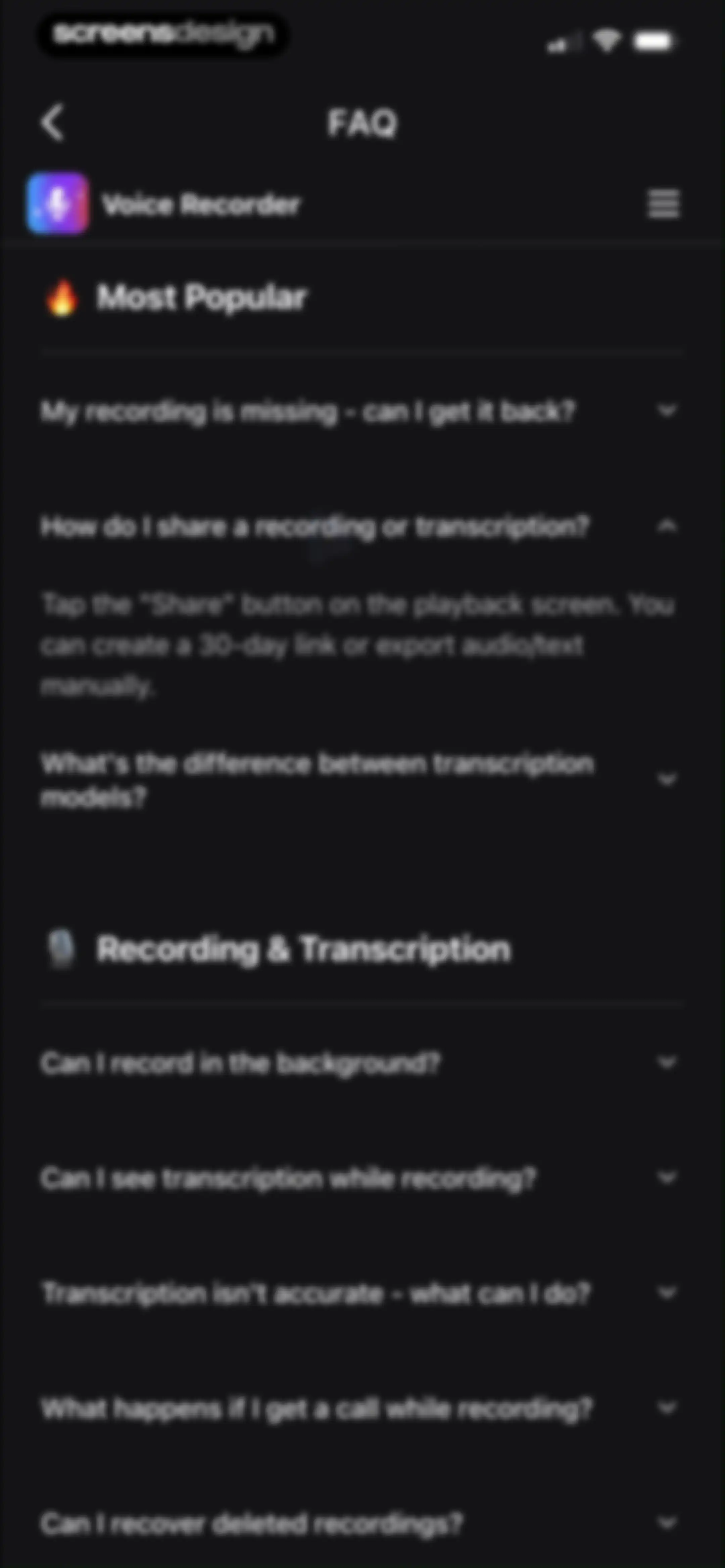 Voice Recorder: AI Note Taker screen 75