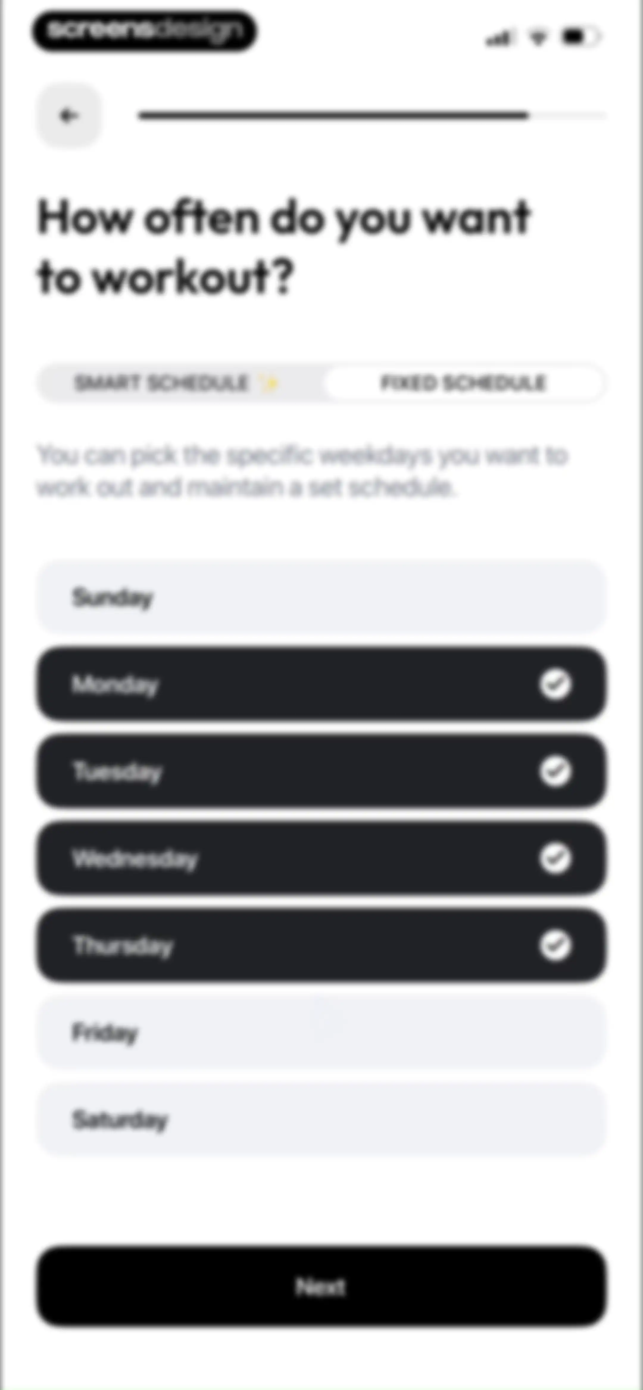 Zing AI: Home & Gym Workouts screen 46