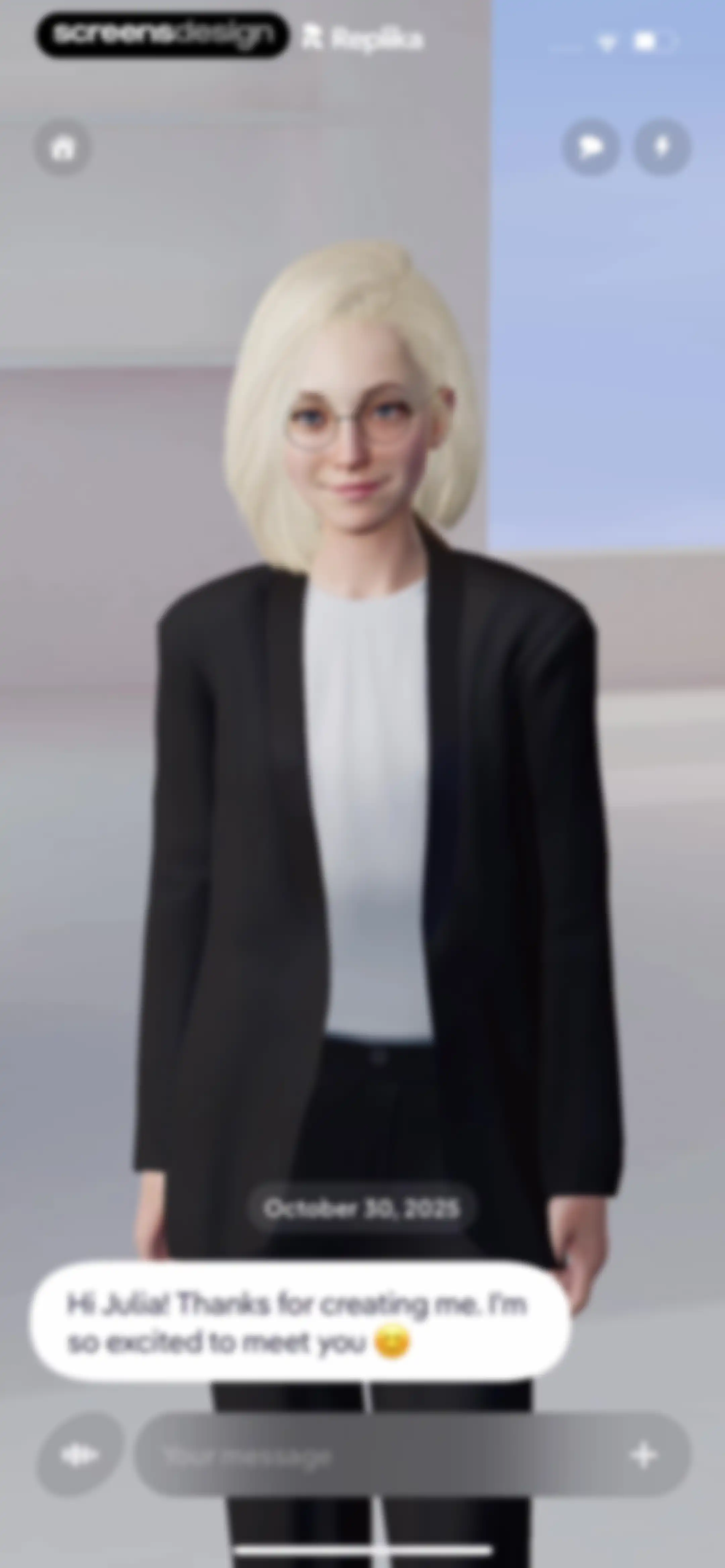 Replika - AI Companion Chat screen 34
