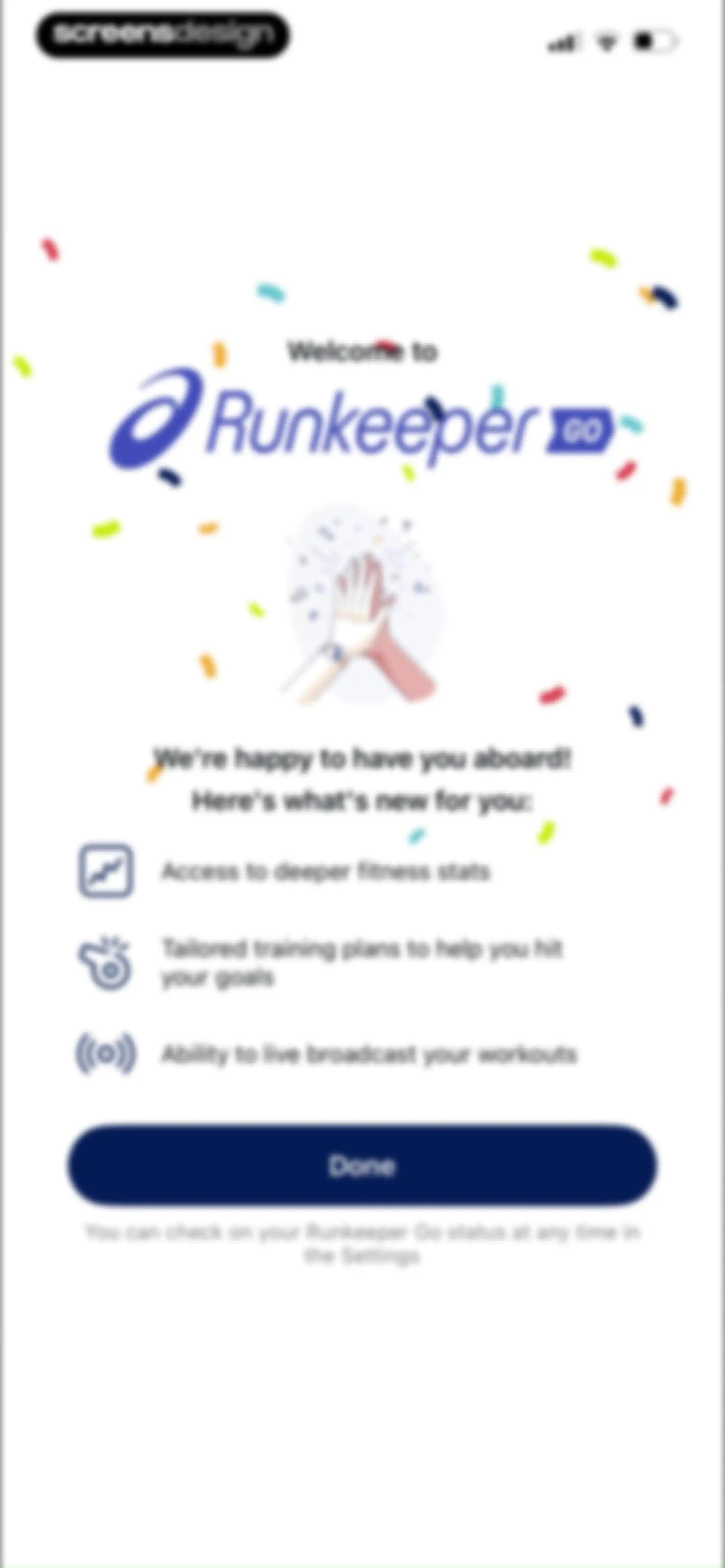 ASICS Runkeeper—Run Tracker screen 30