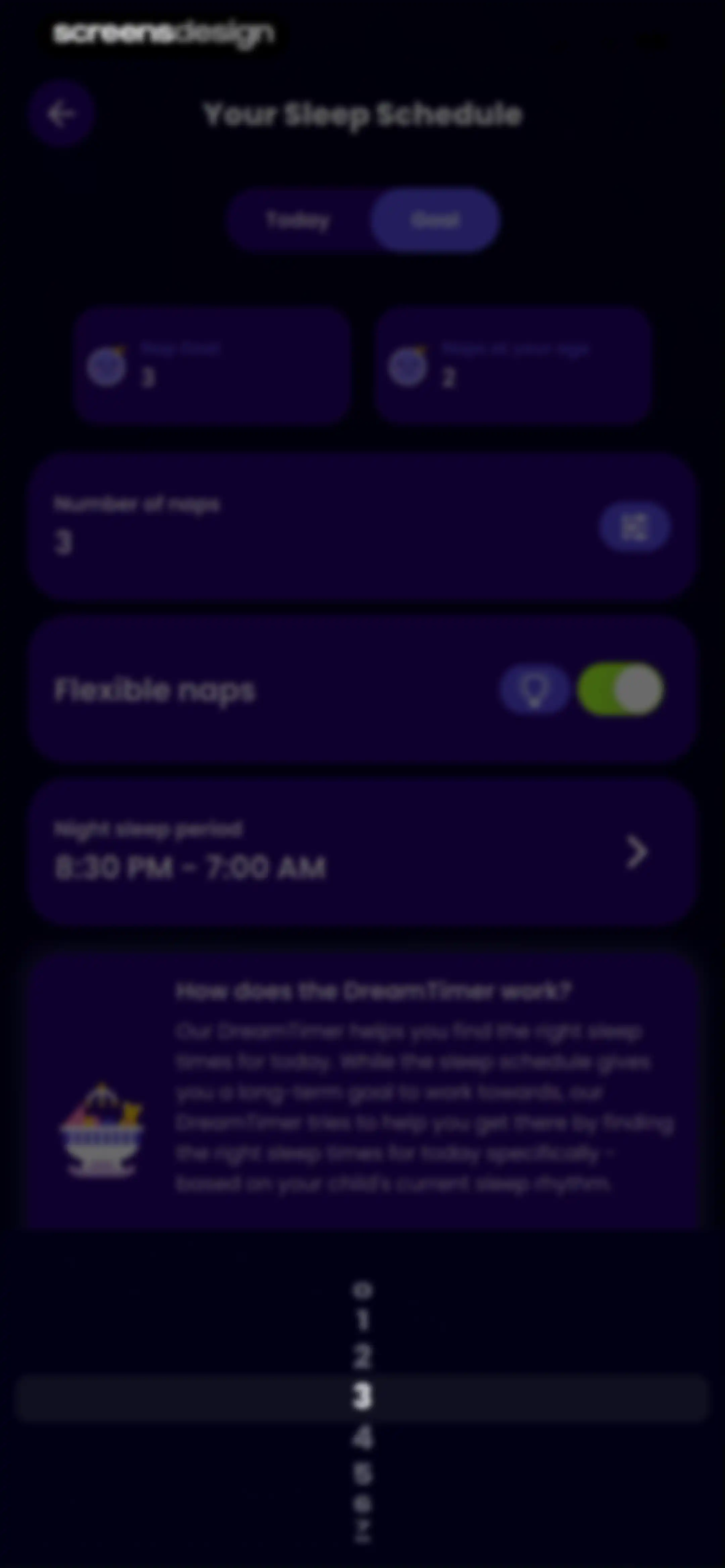 Happy Baby - Sleep & Tracker screen 101