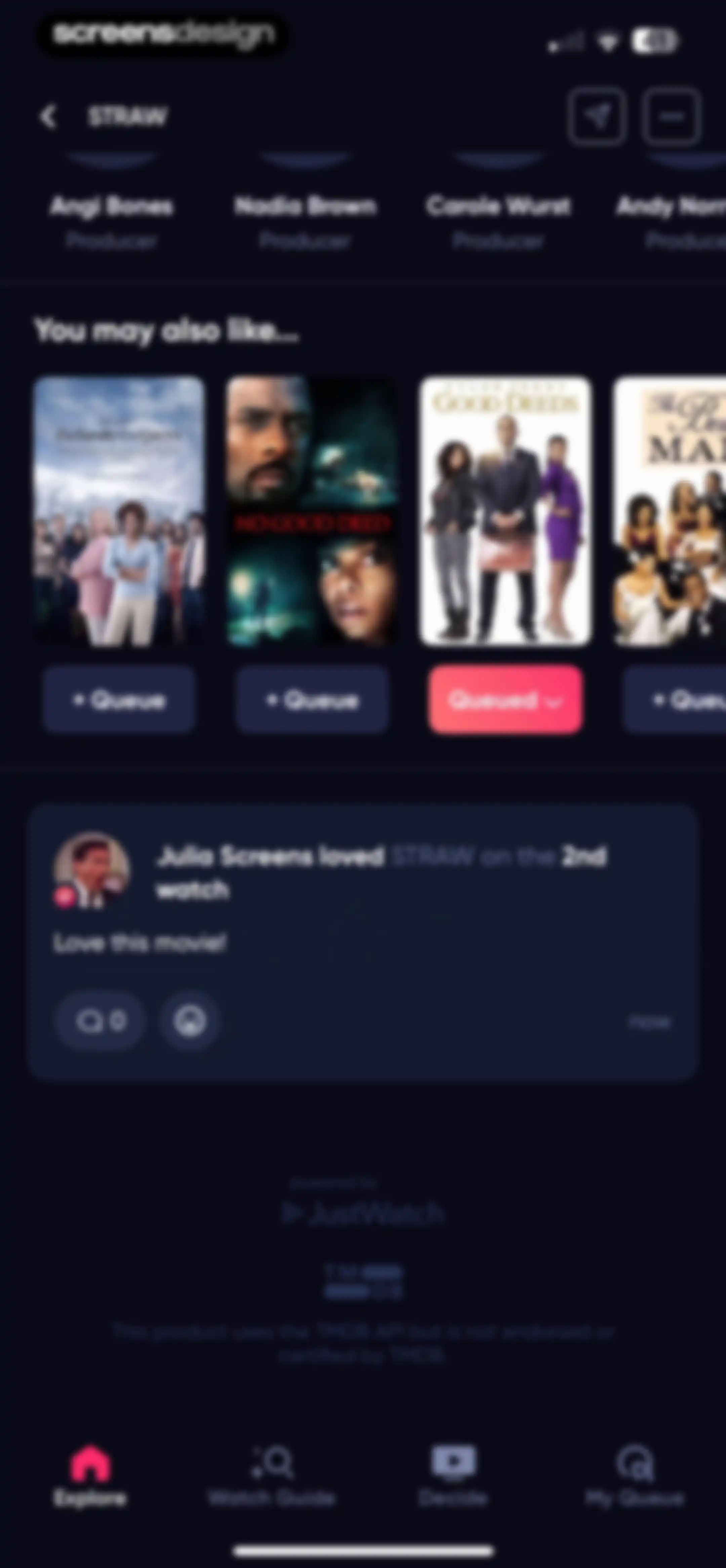 Queue - Find Movies & Shows screen 60