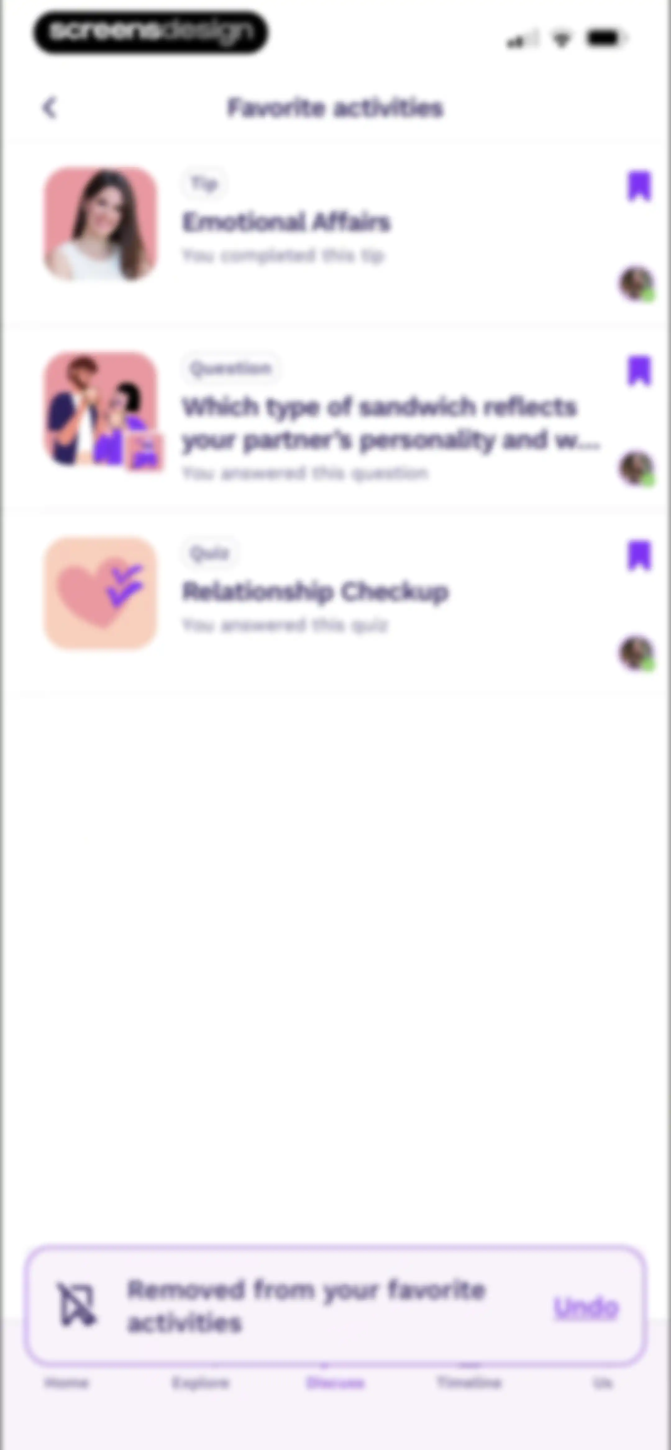 Paired: Couples & Relationship screen 122