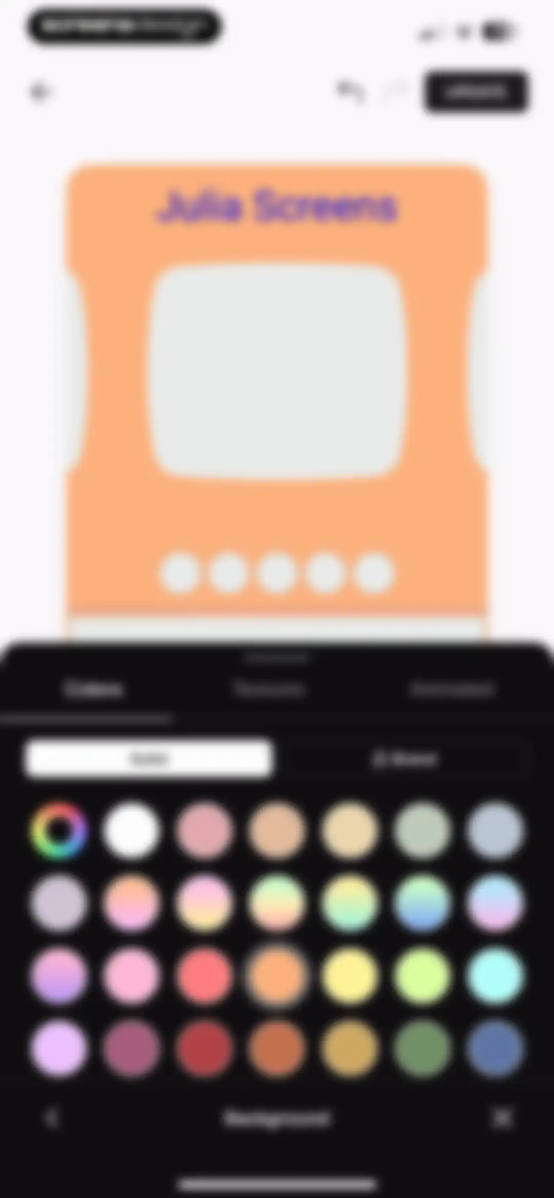 Unfold: Reels & Story Maker screen 98