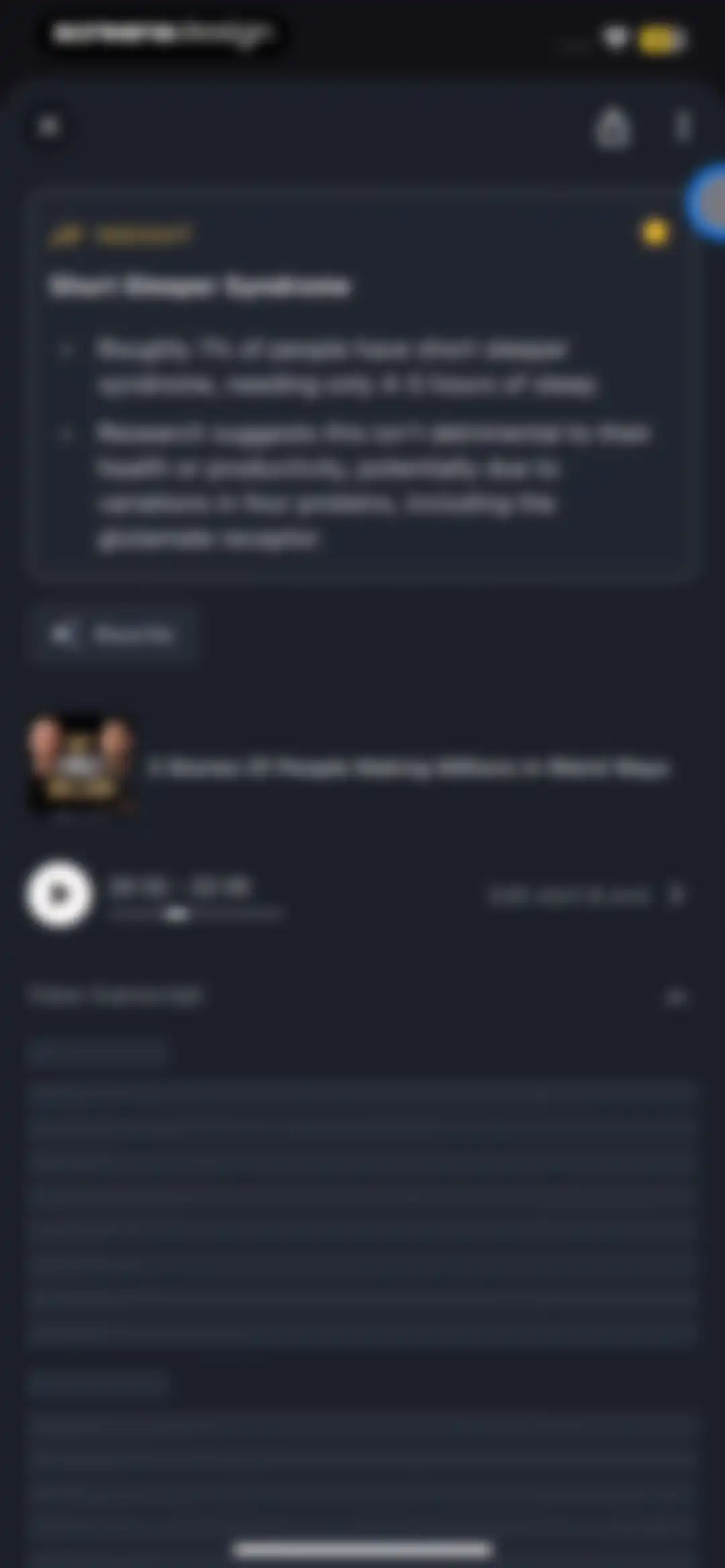 Snipd | AI Podcast Player screen 77