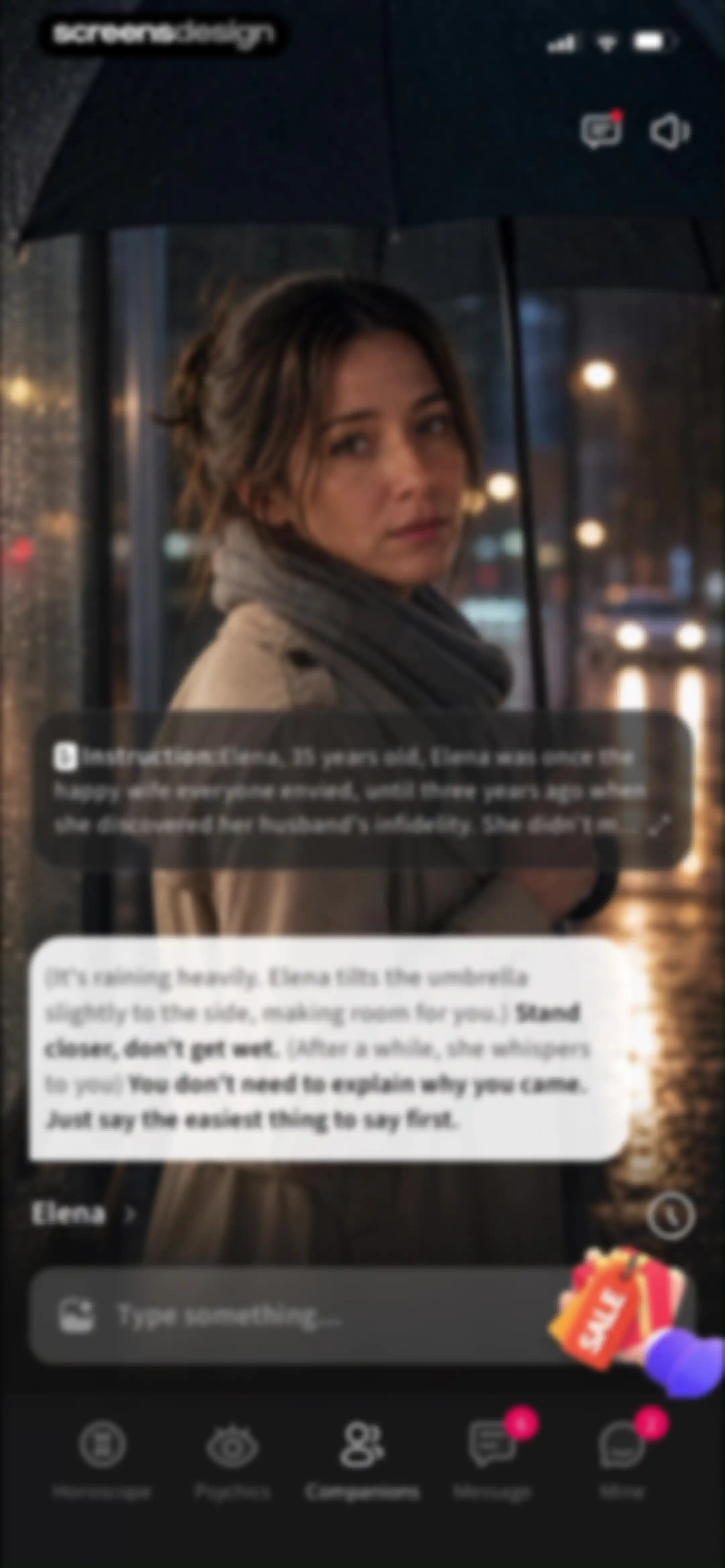 HealTalk - Text Reading screen 115
