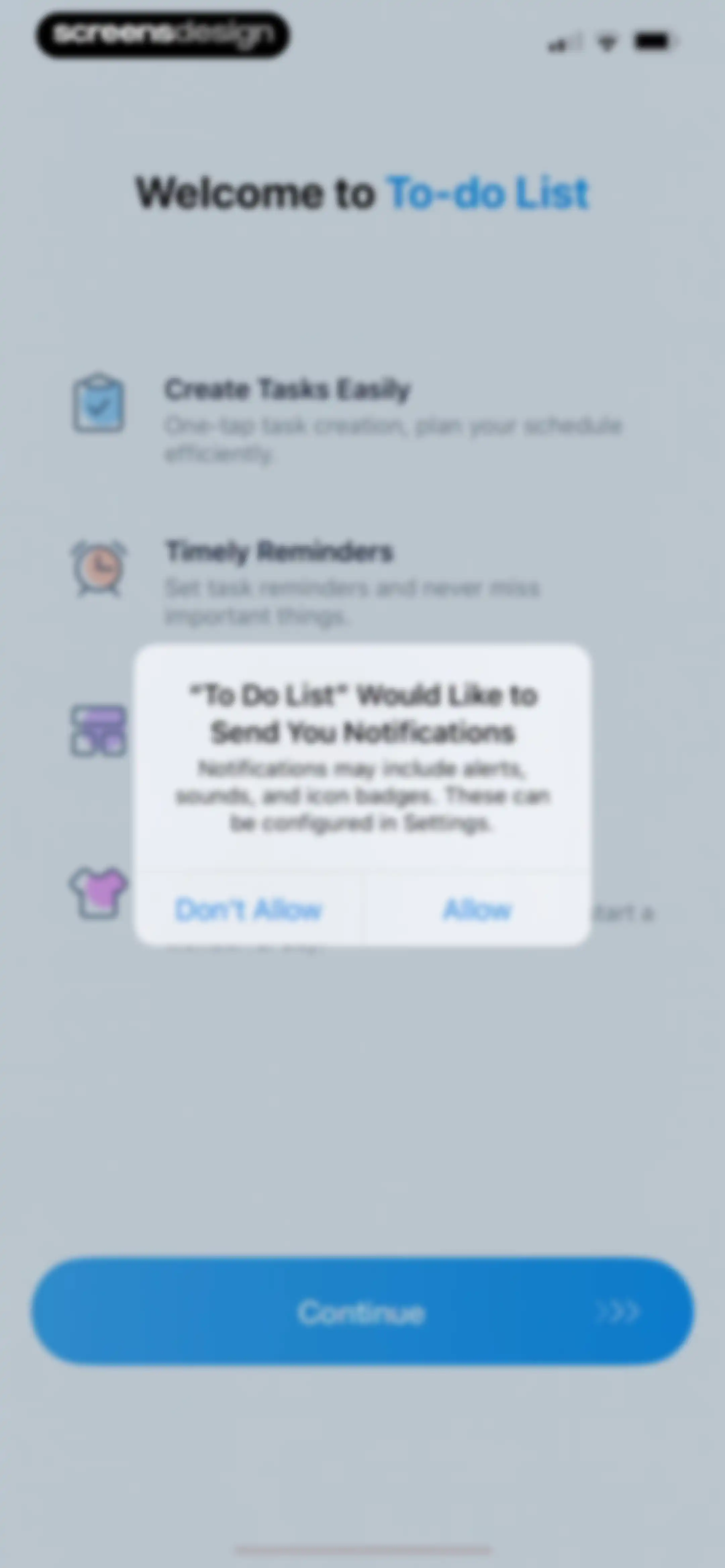 Todo List & Reminder - Todoery screen 3