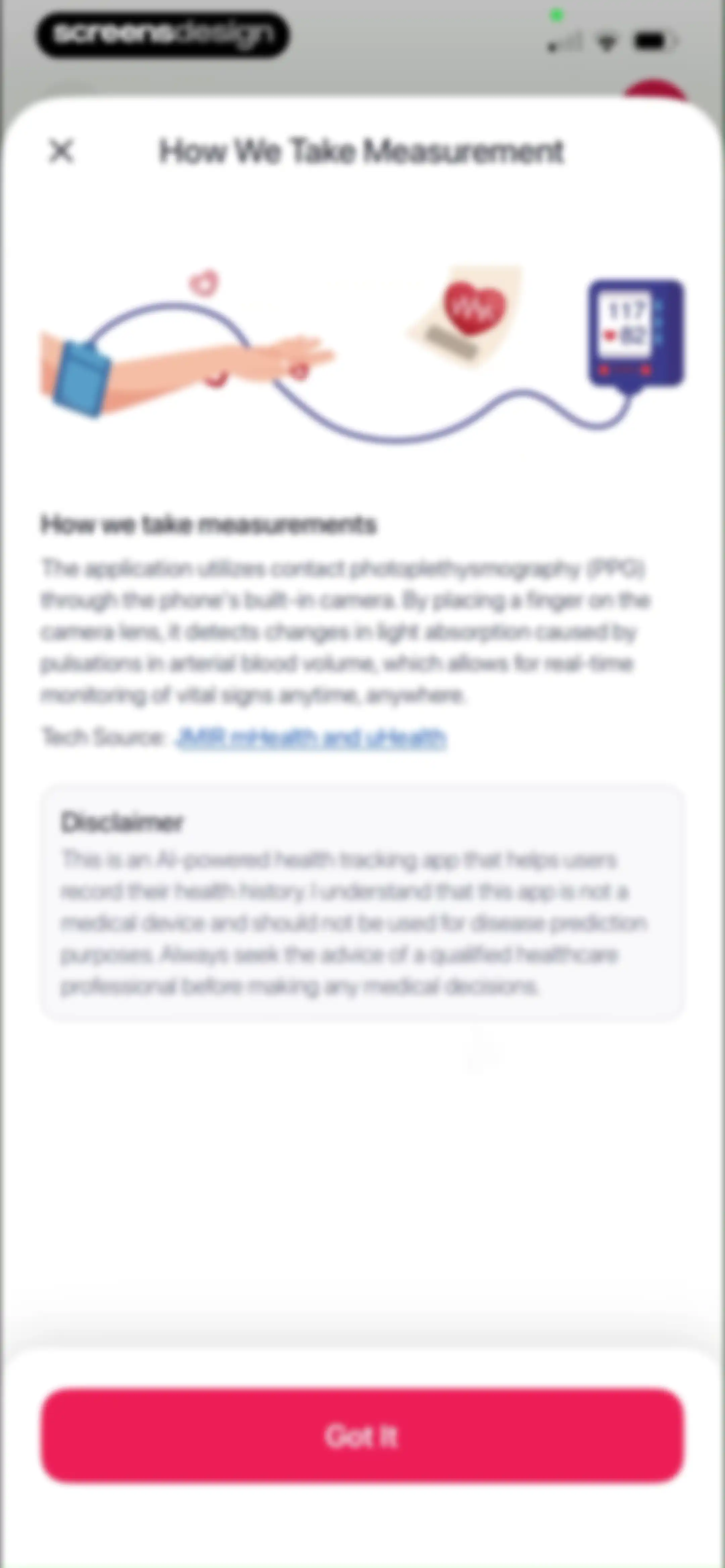 iCardiac: Heart Rate & Health screen 18