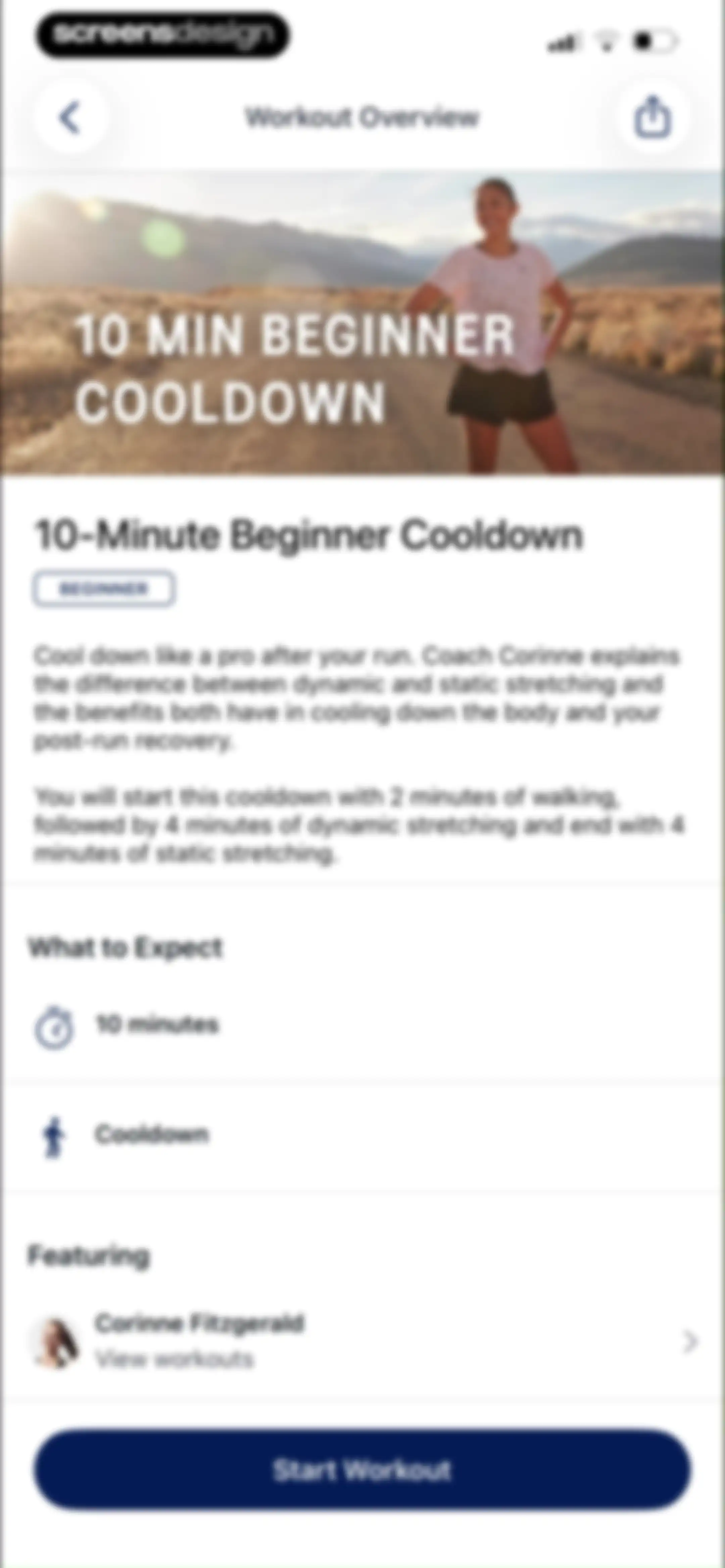 ASICS Runkeeper—Run Tracker screen 107