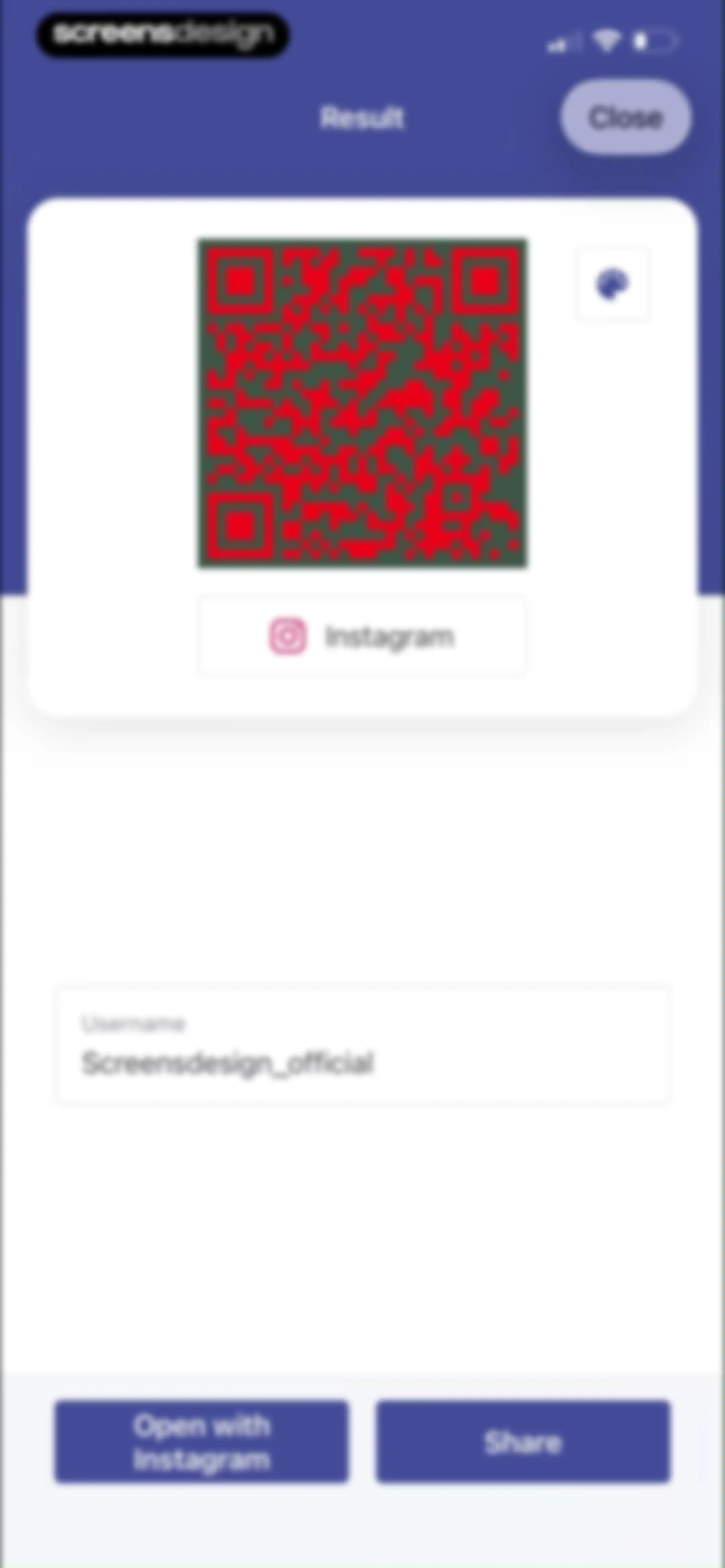QR Code Reader · screen 40