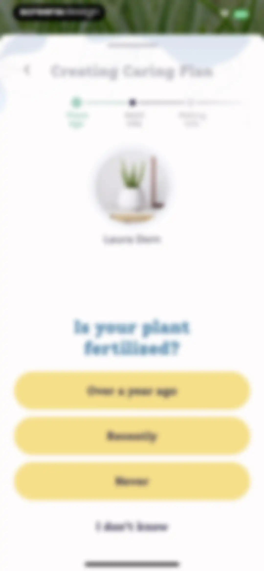 Plant Identifier, Care: Planty screen 33