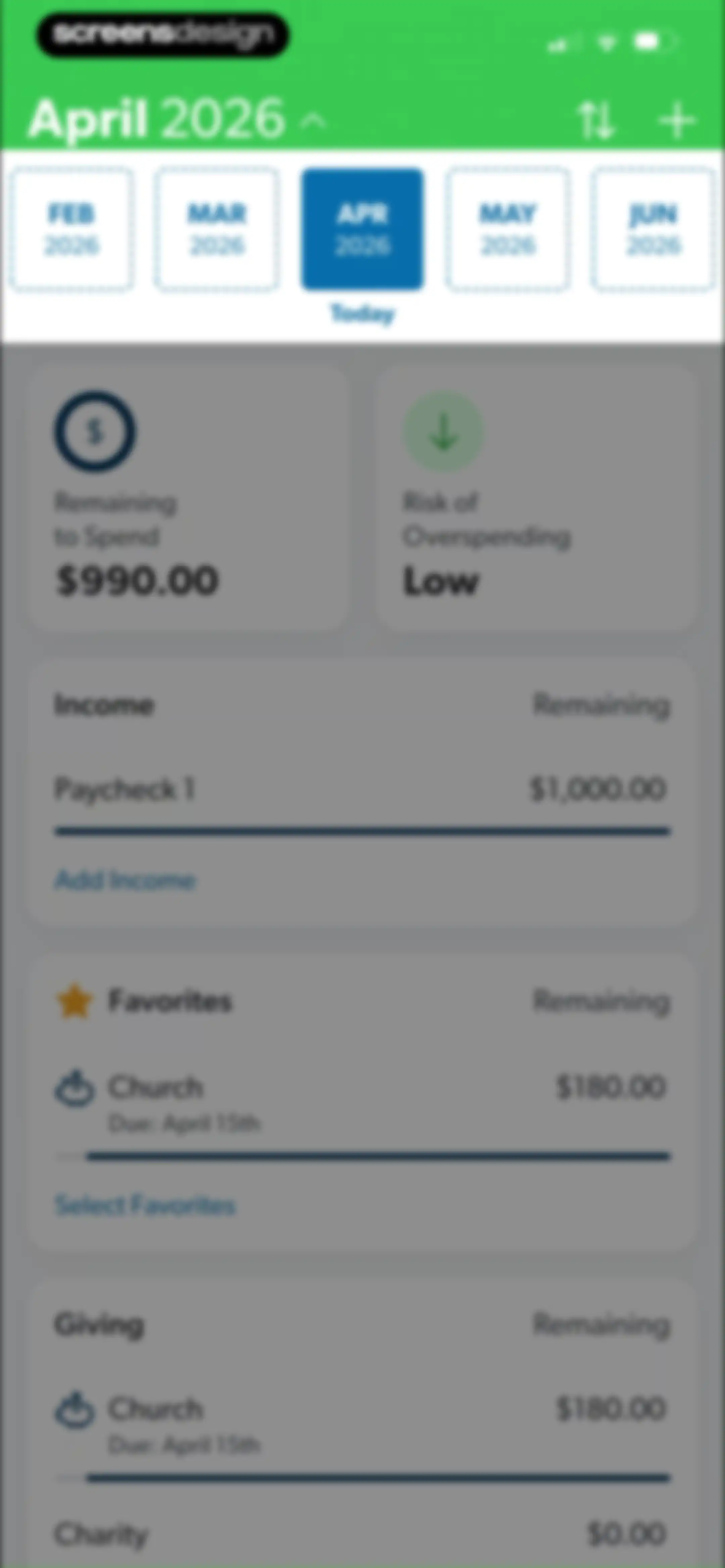 EveryDollar: Budget Management screen 62