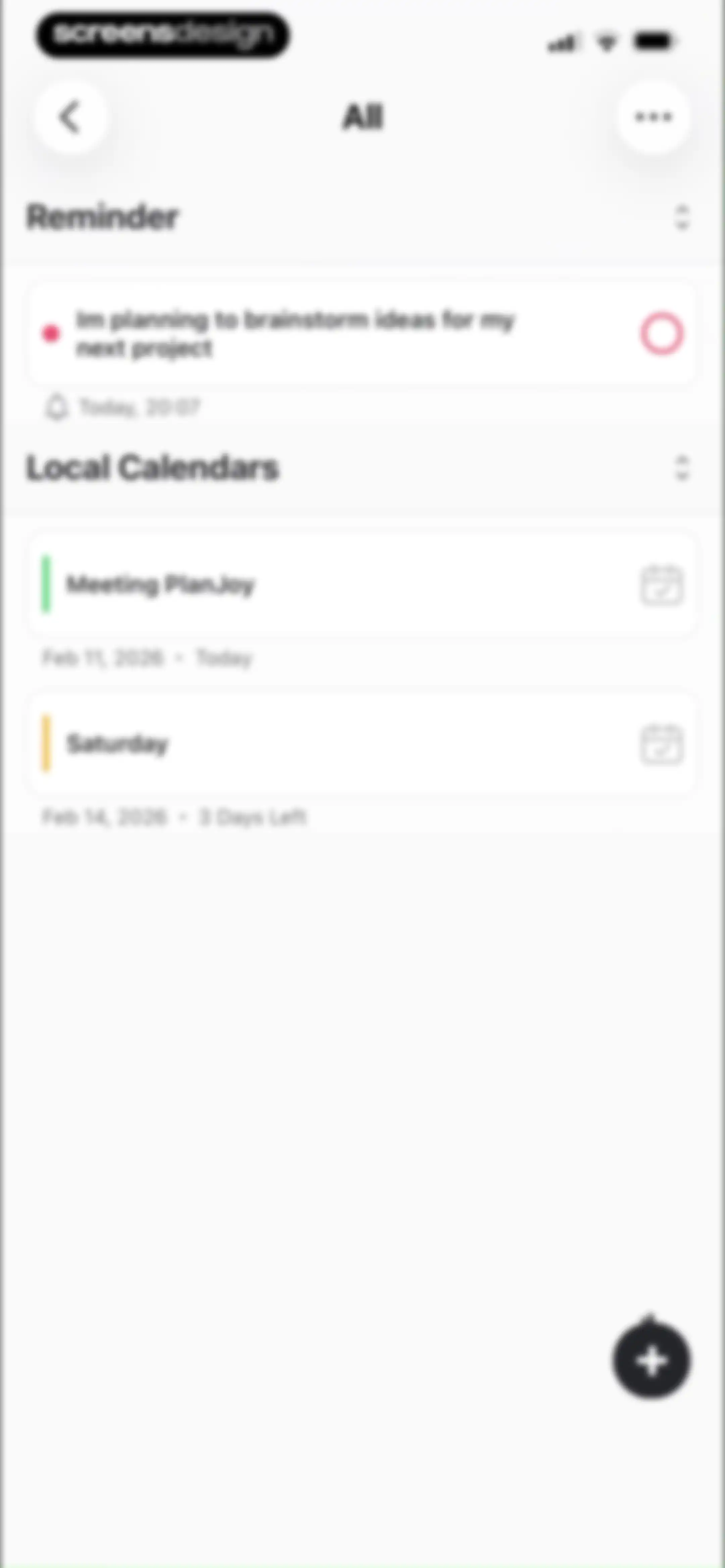 Plan Joy:To-Do List & Reminder screen 110