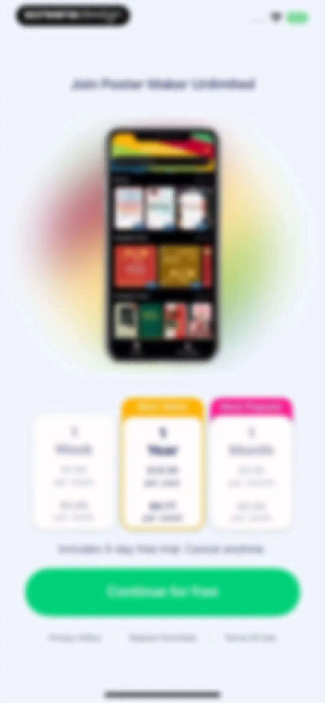 Poster Maker + Flyer Creator screen 5