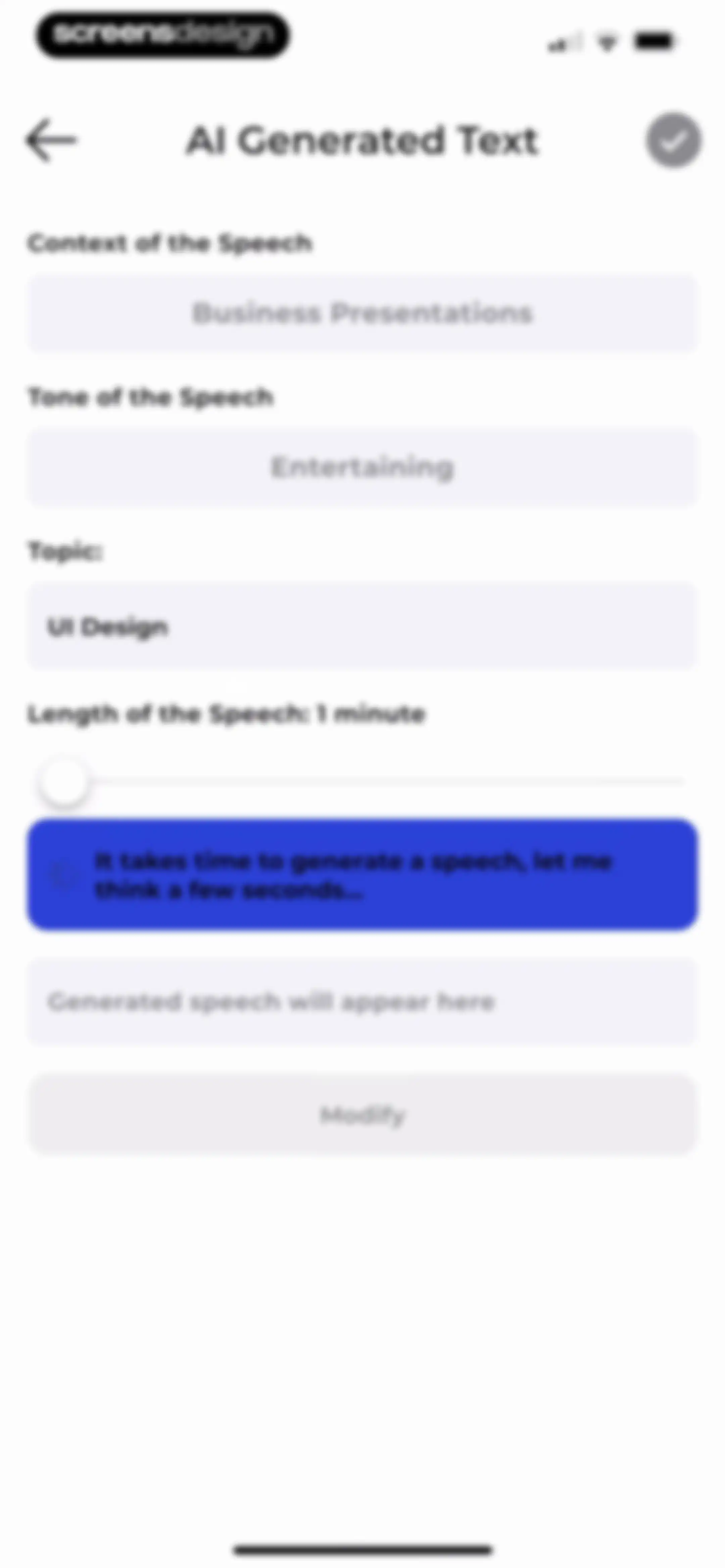 Teleprompter - VILO screen 22