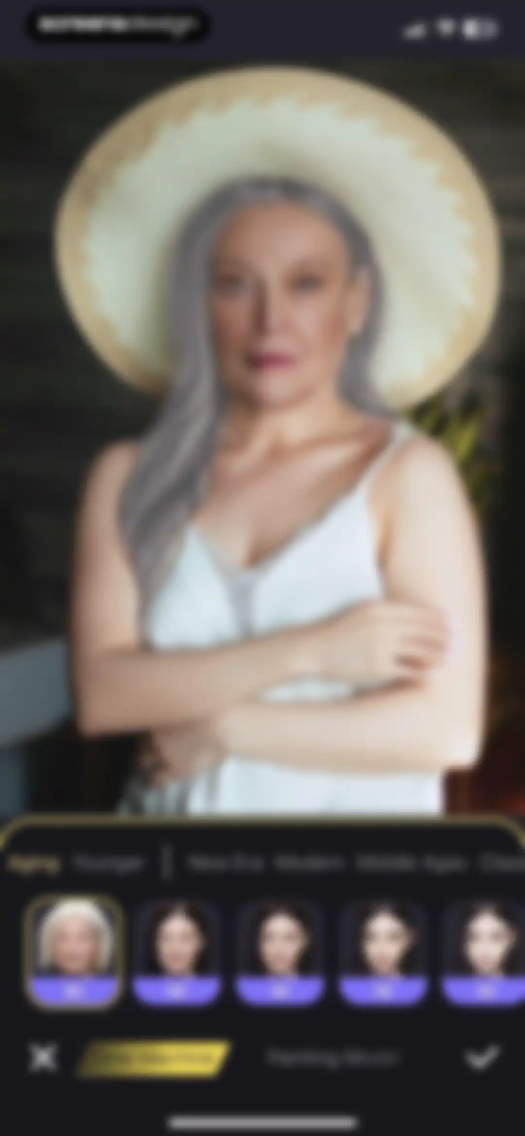 Clicam -Hairstyle, Aging screen 22