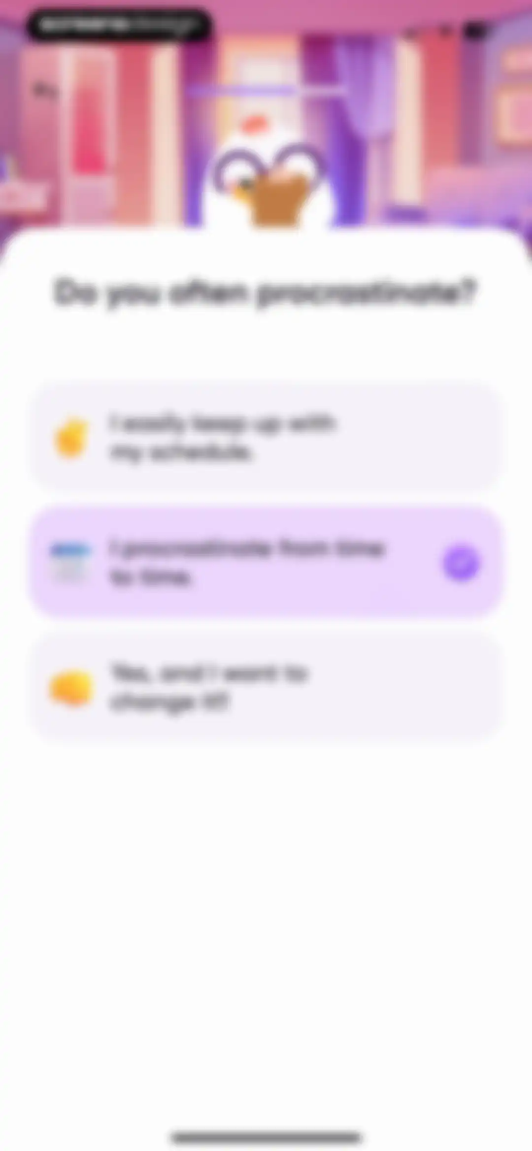 Me+ Lifestyle Routine screen 16