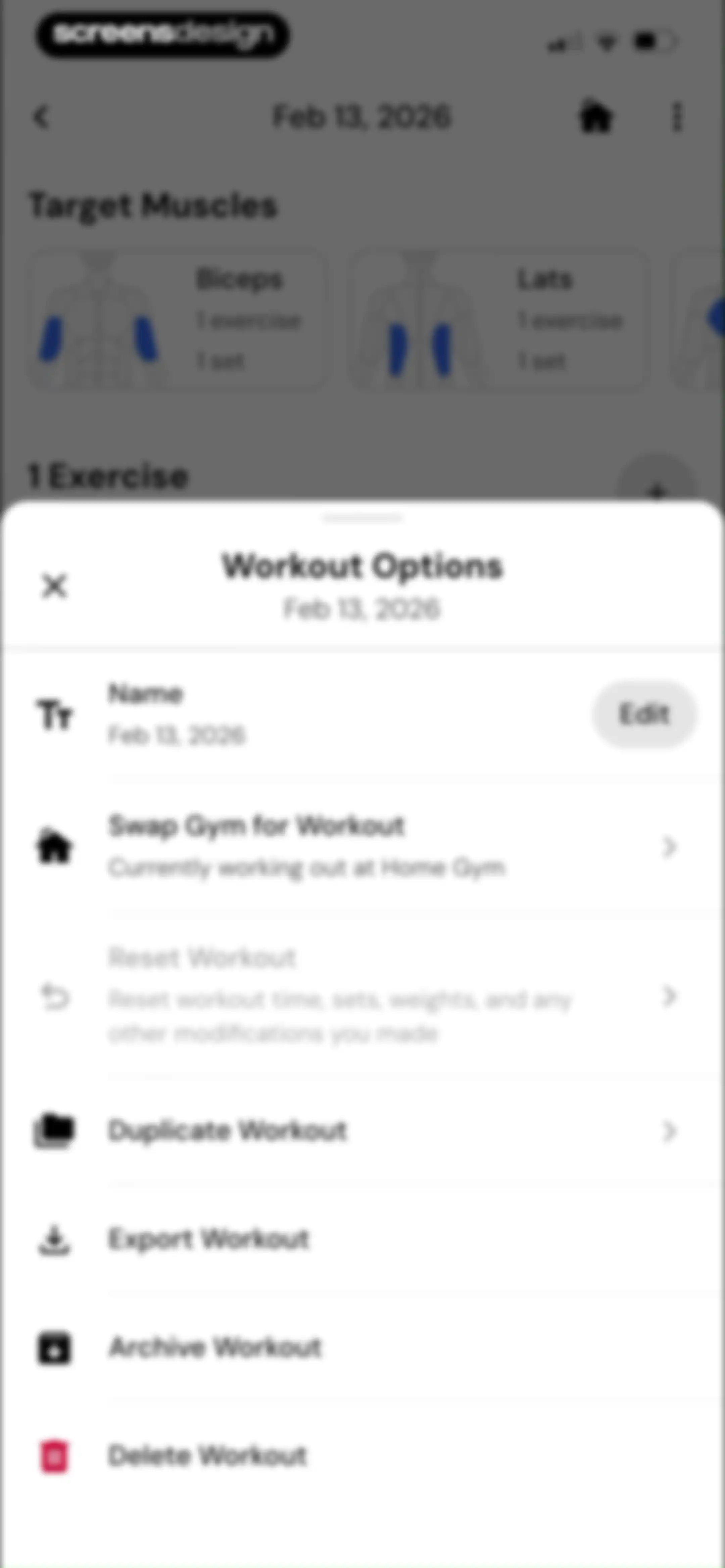 MacroFactor Workouts - Tracker screen 103