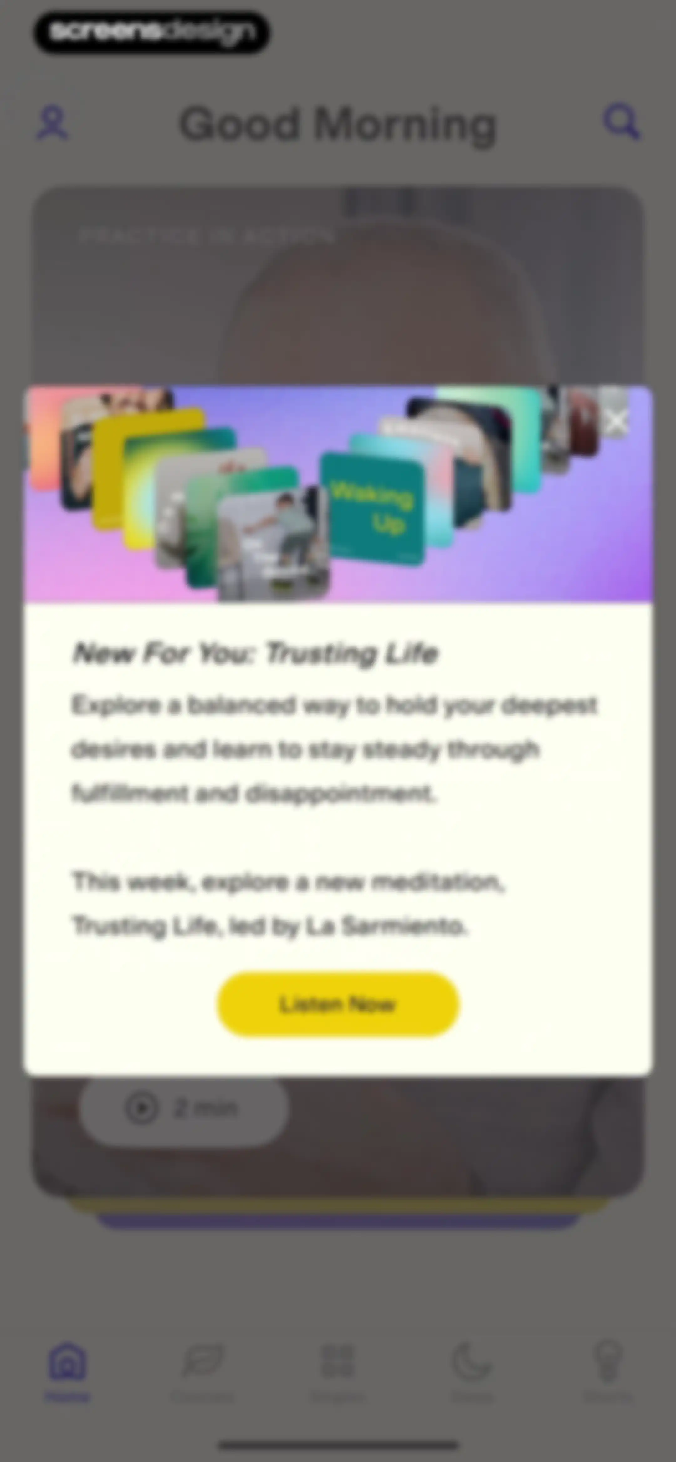 Happier Meditation screen 68