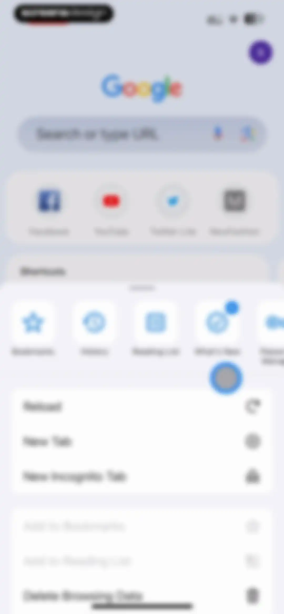 Google Chrome screen 79