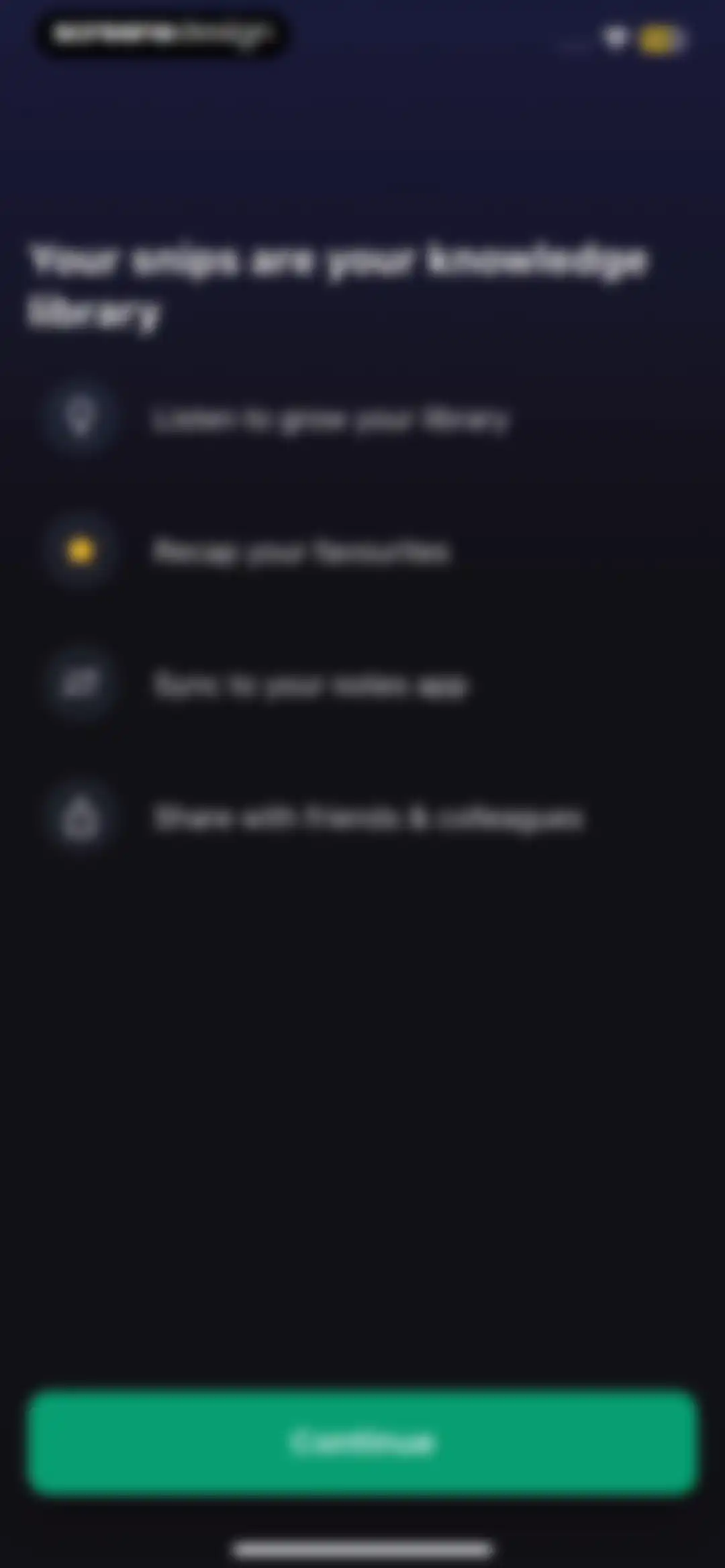 Snipd | AI Podcast Player screen 45
