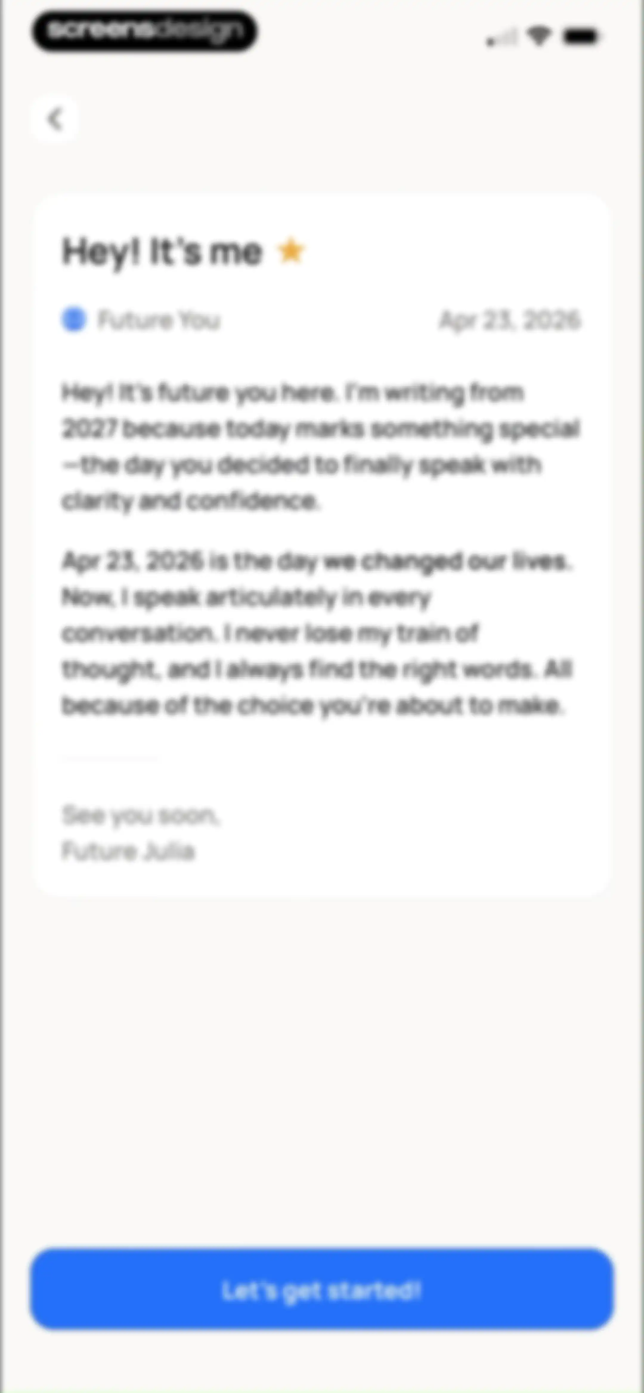 Wellspoken: Articulation Coach screen 30