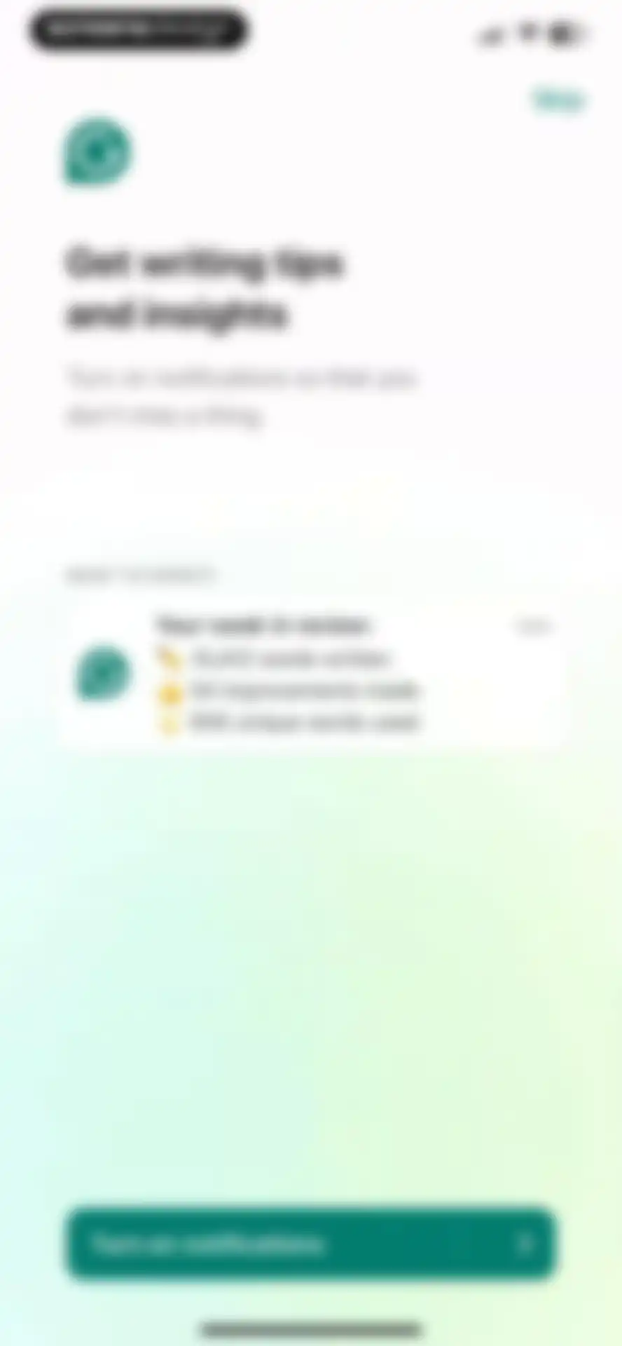 Grammarly: AI Keyboard & Notes screen 9