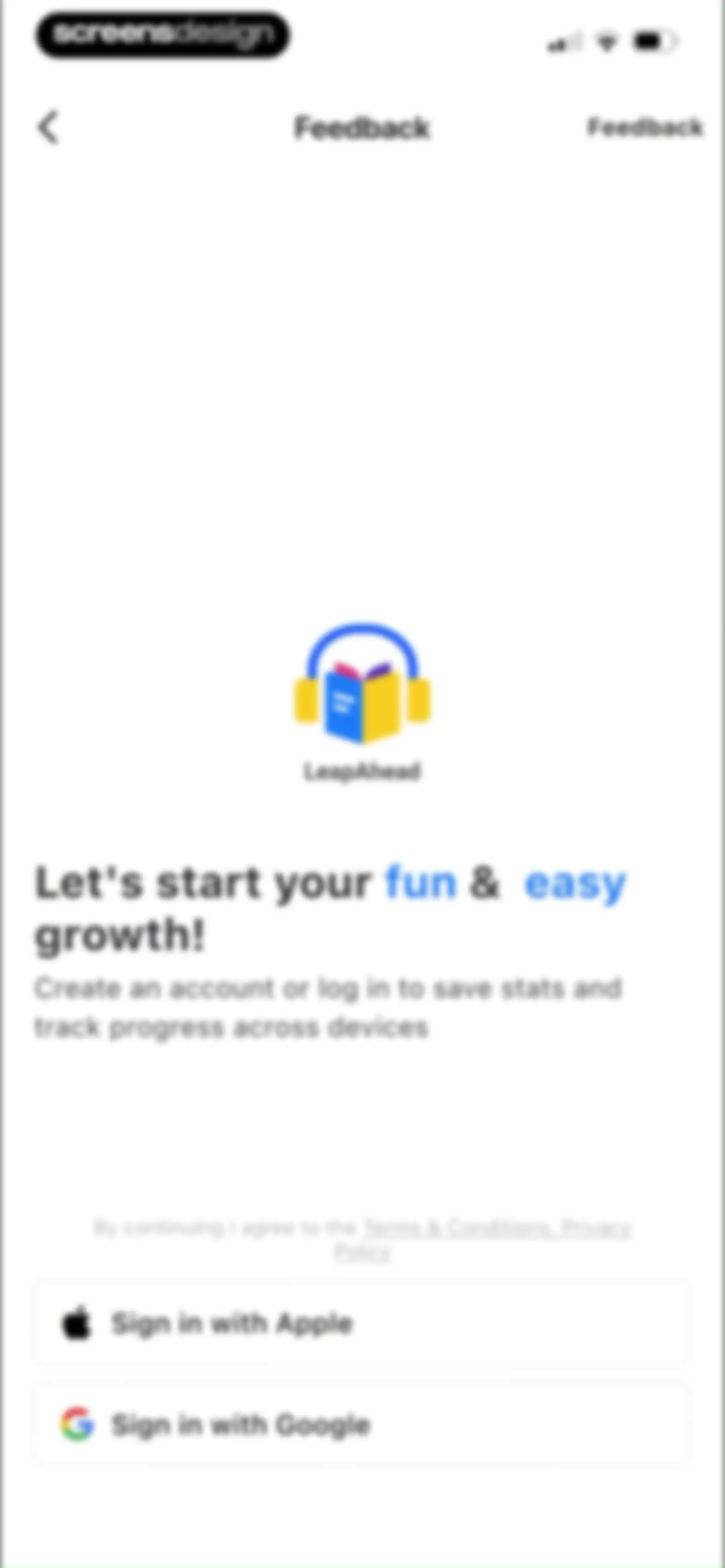 LeapAhead-Daily Book Cast screen 110