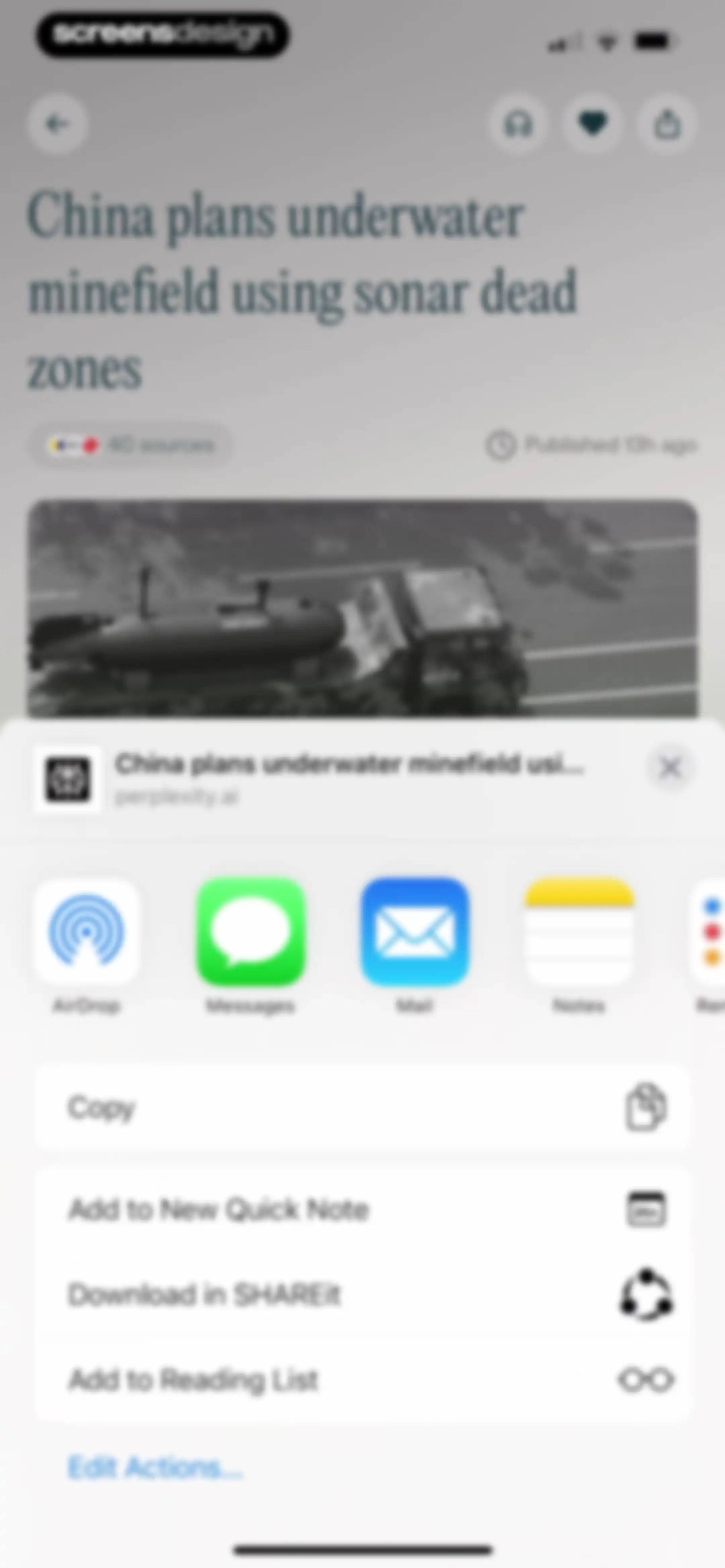 Perplexity - AI Search & Chat screen 61