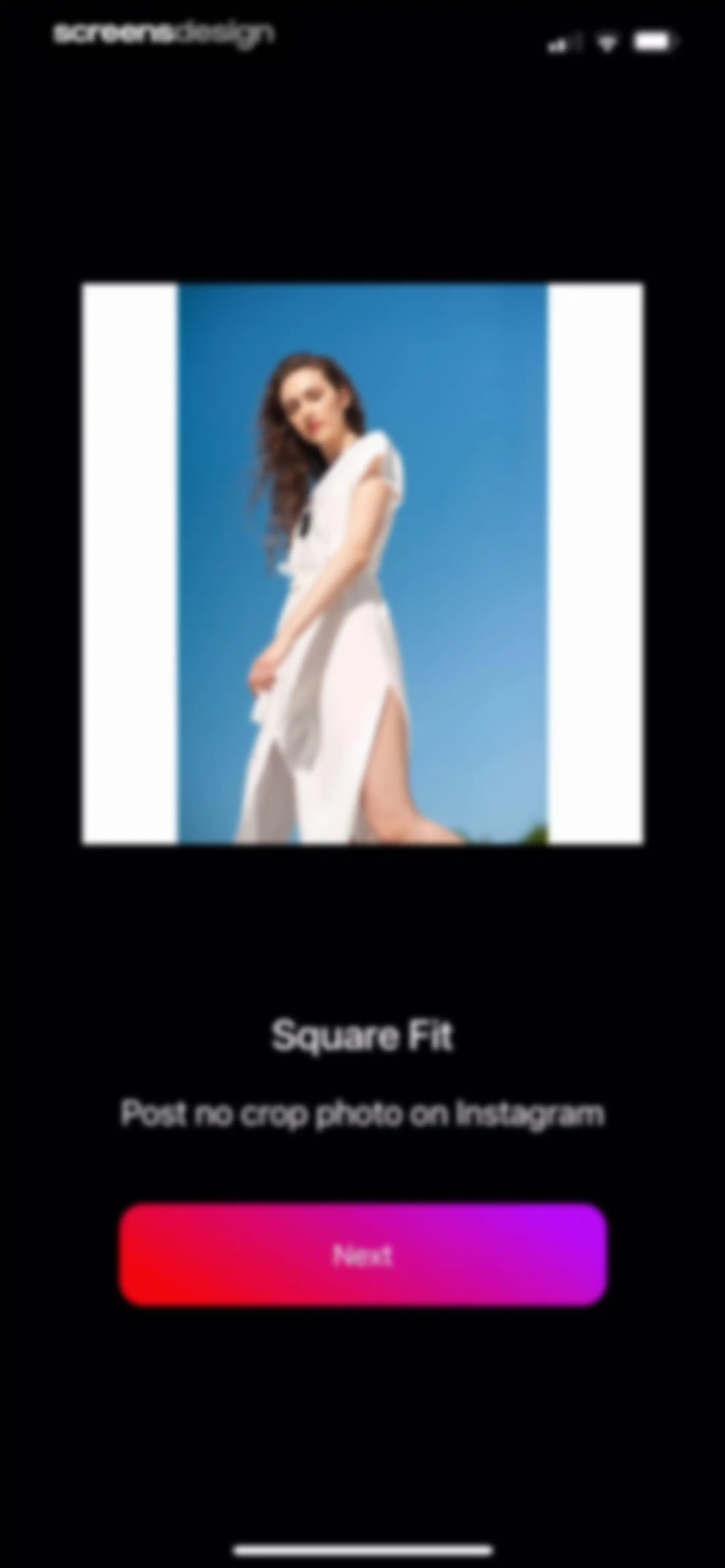 Layout for Instagram: Collage screen 3