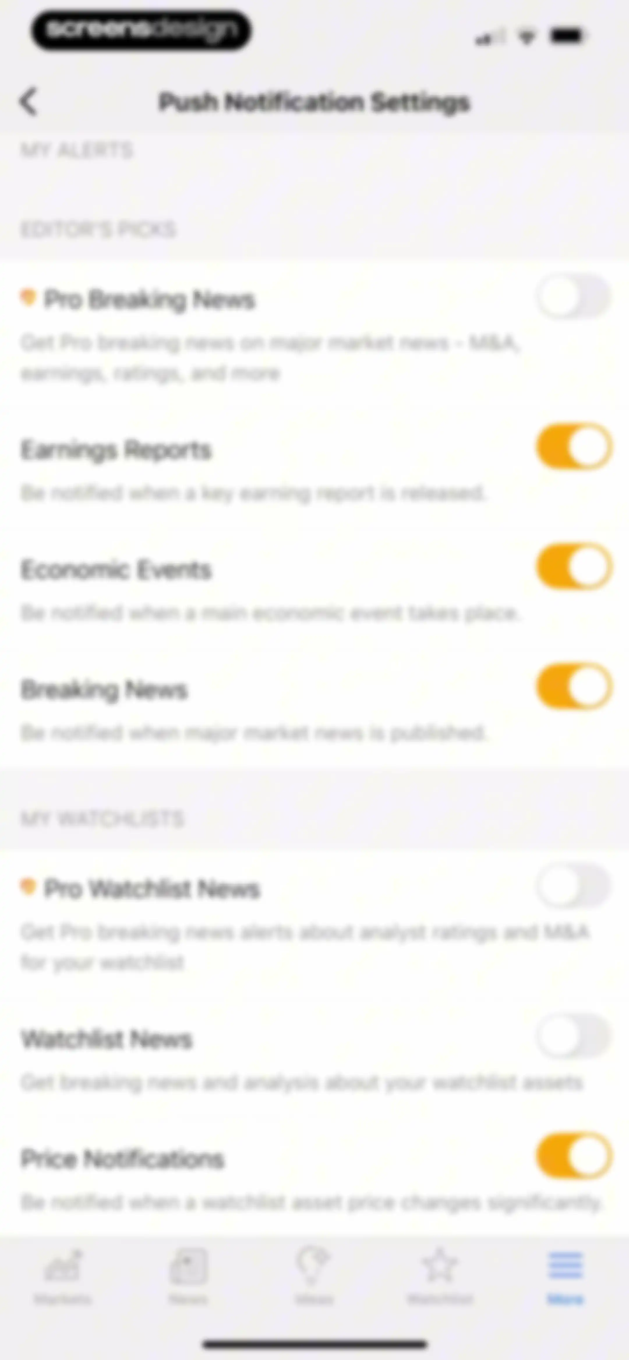 Investing.com: Stock Market screen 158