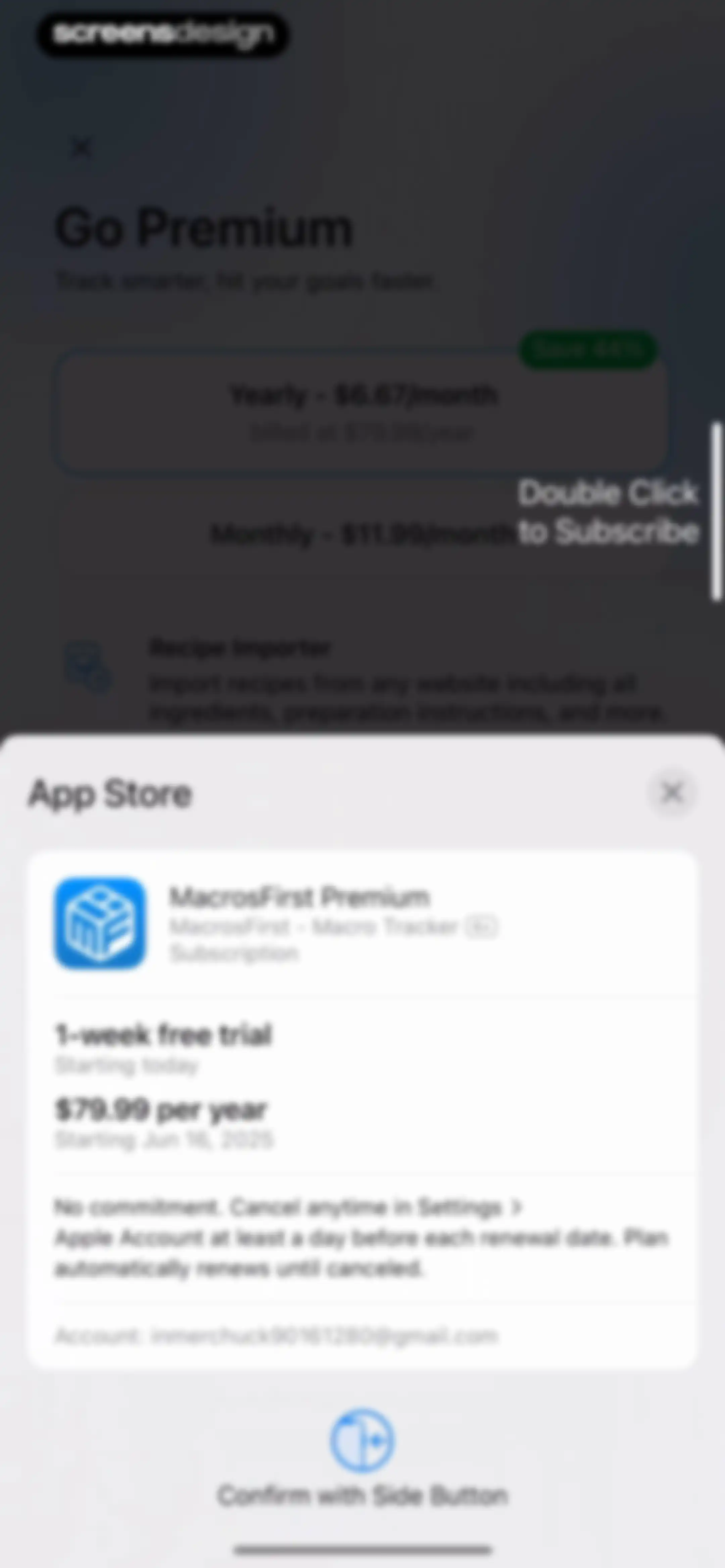 MacrosFirst - Macro Tracker screen 28
