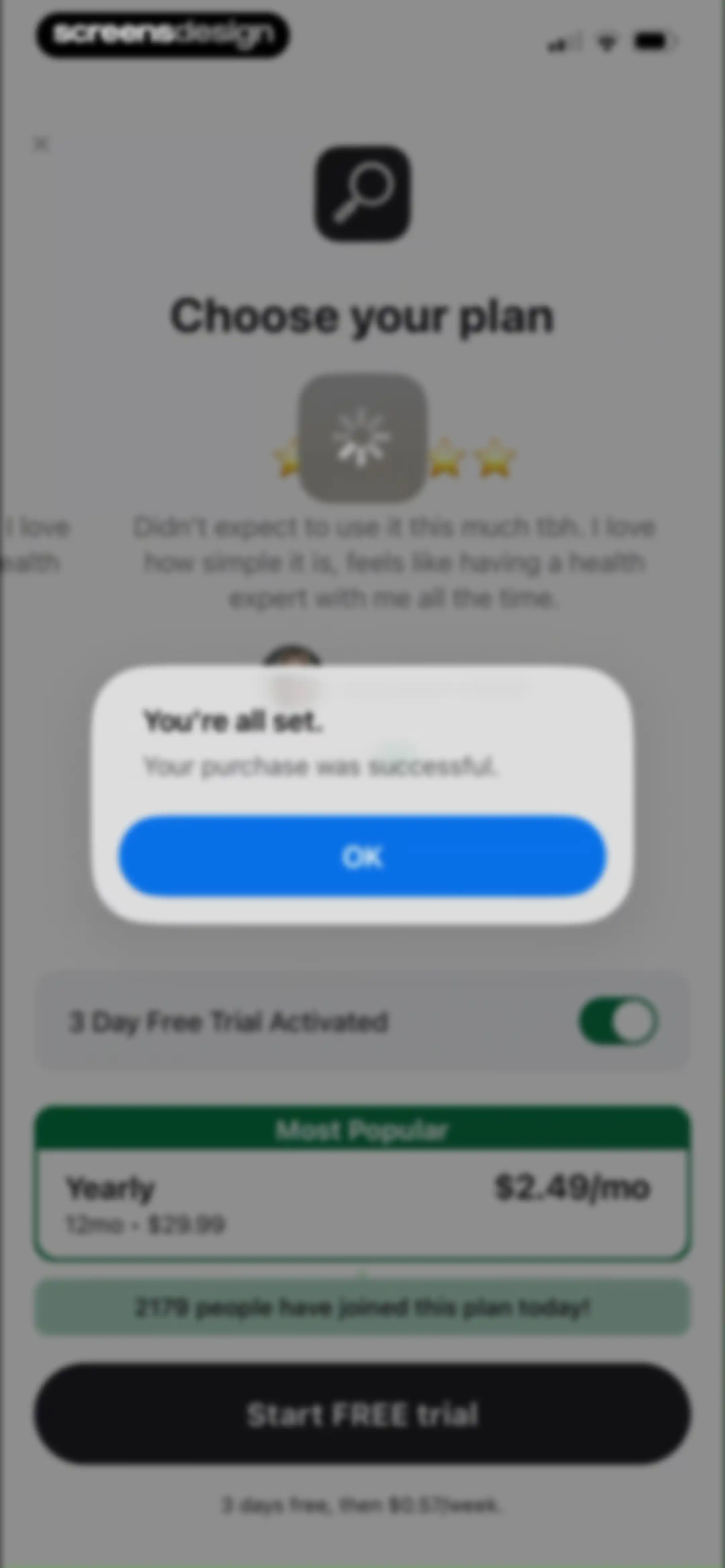 Scout - Health Analysis screen 23